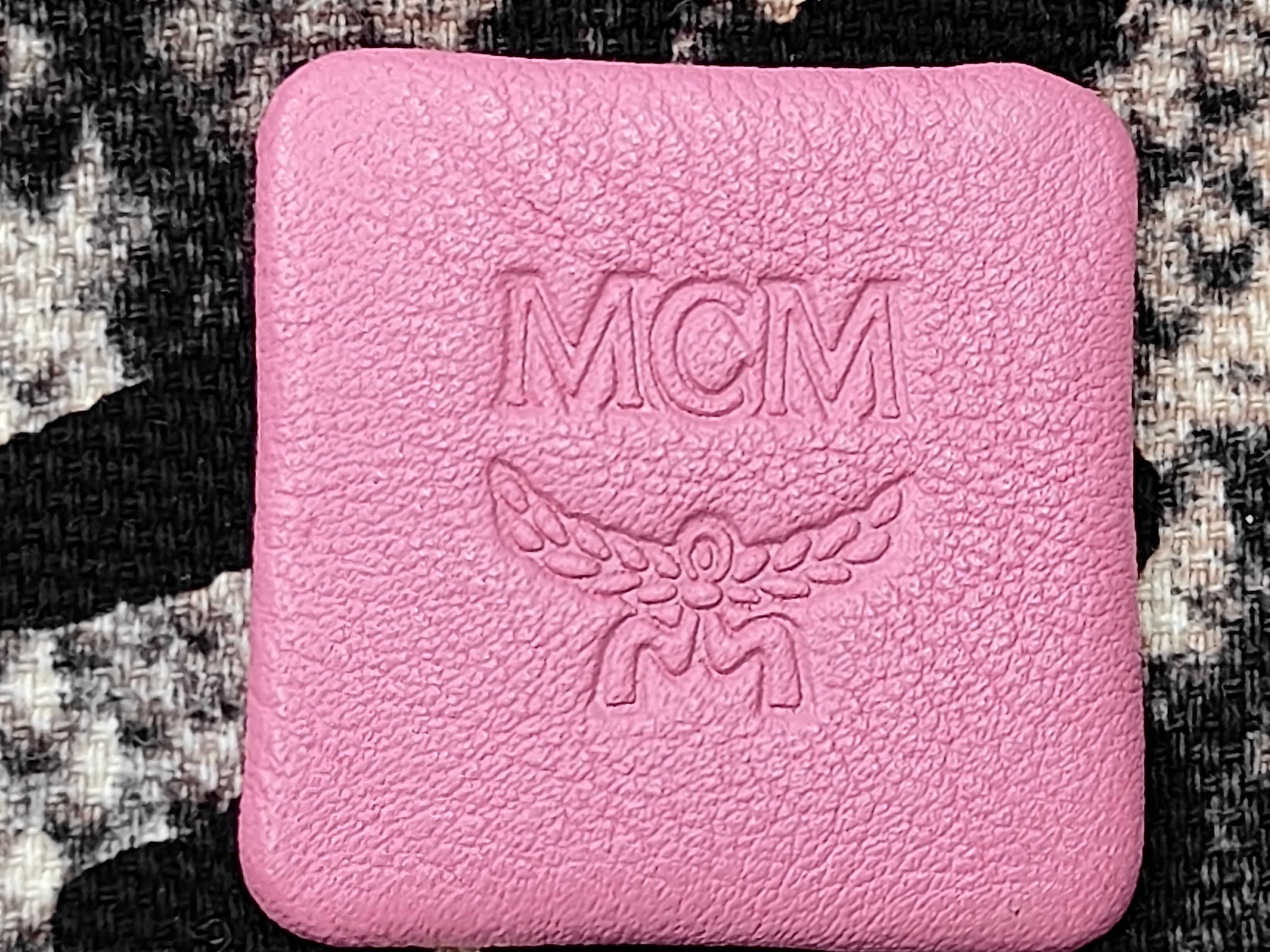 MCM Visetos Tote Bag Pink Tote Bag — view 10