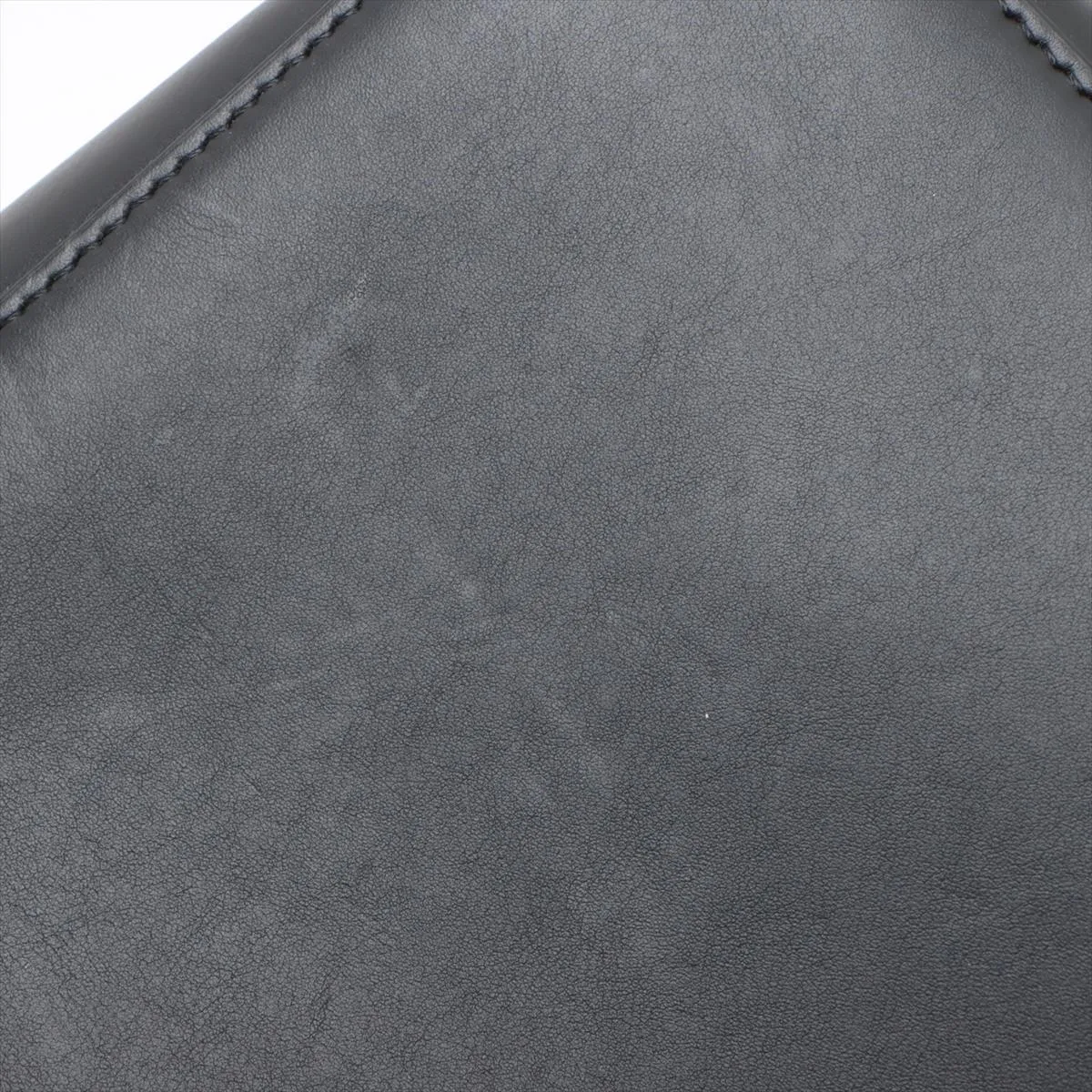 x Sna Fujita Pebble Bucket Bag Medium Leather Shoulder Bag Black — view 10
