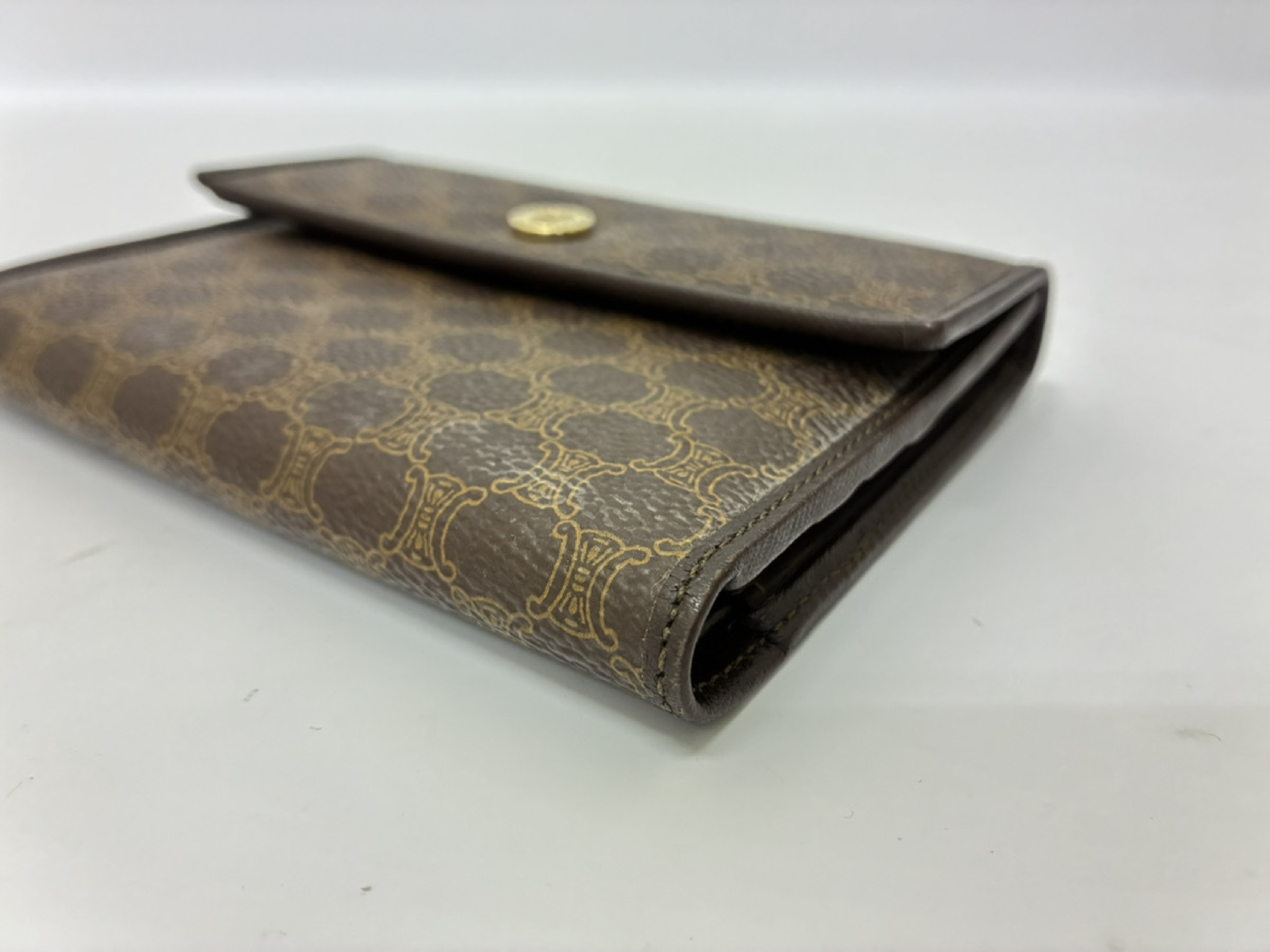 Macadam Tri-fold Wallet, Brown — view 4