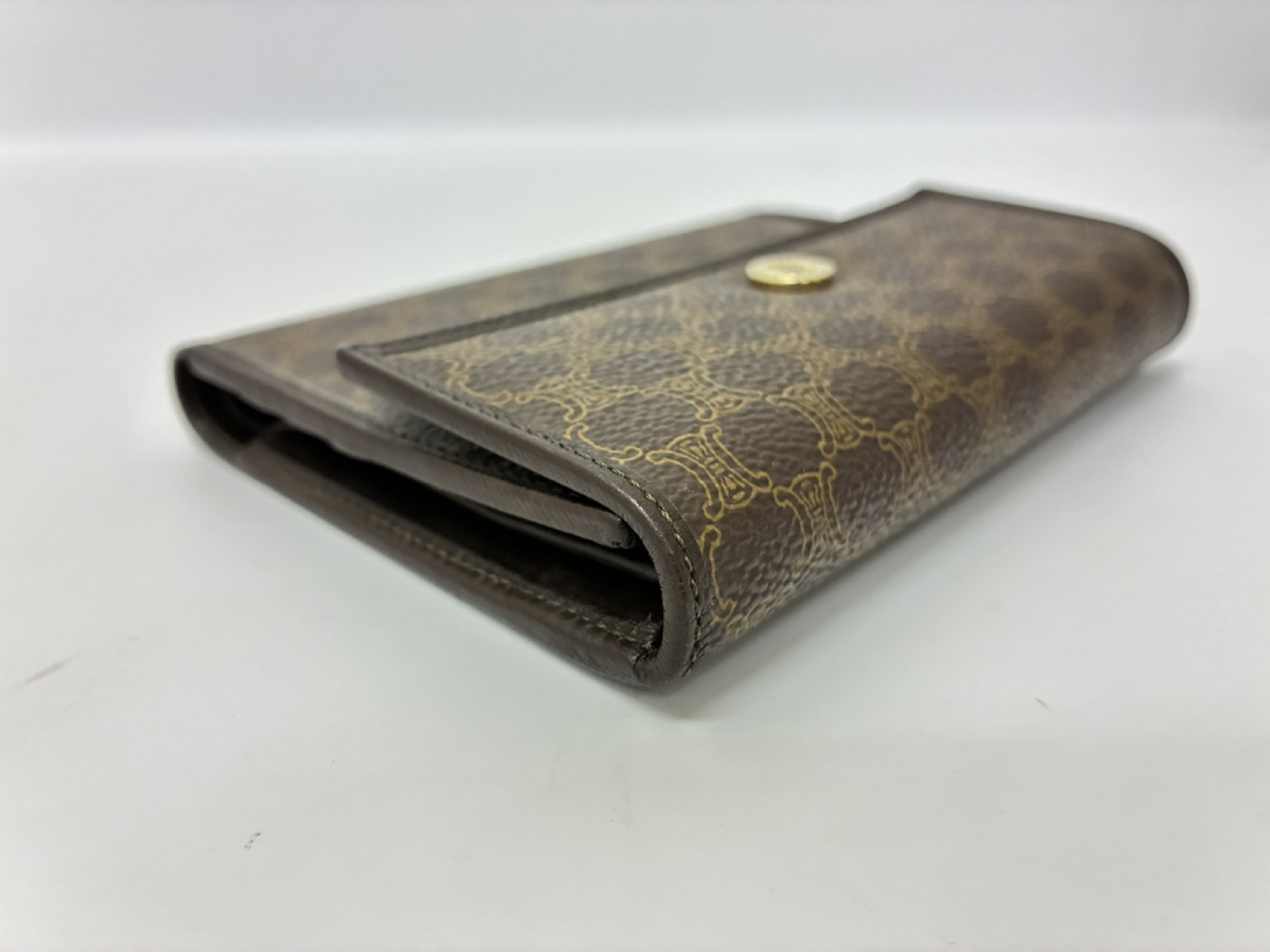 Macadam Tri-fold Wallet, Brown — view 5