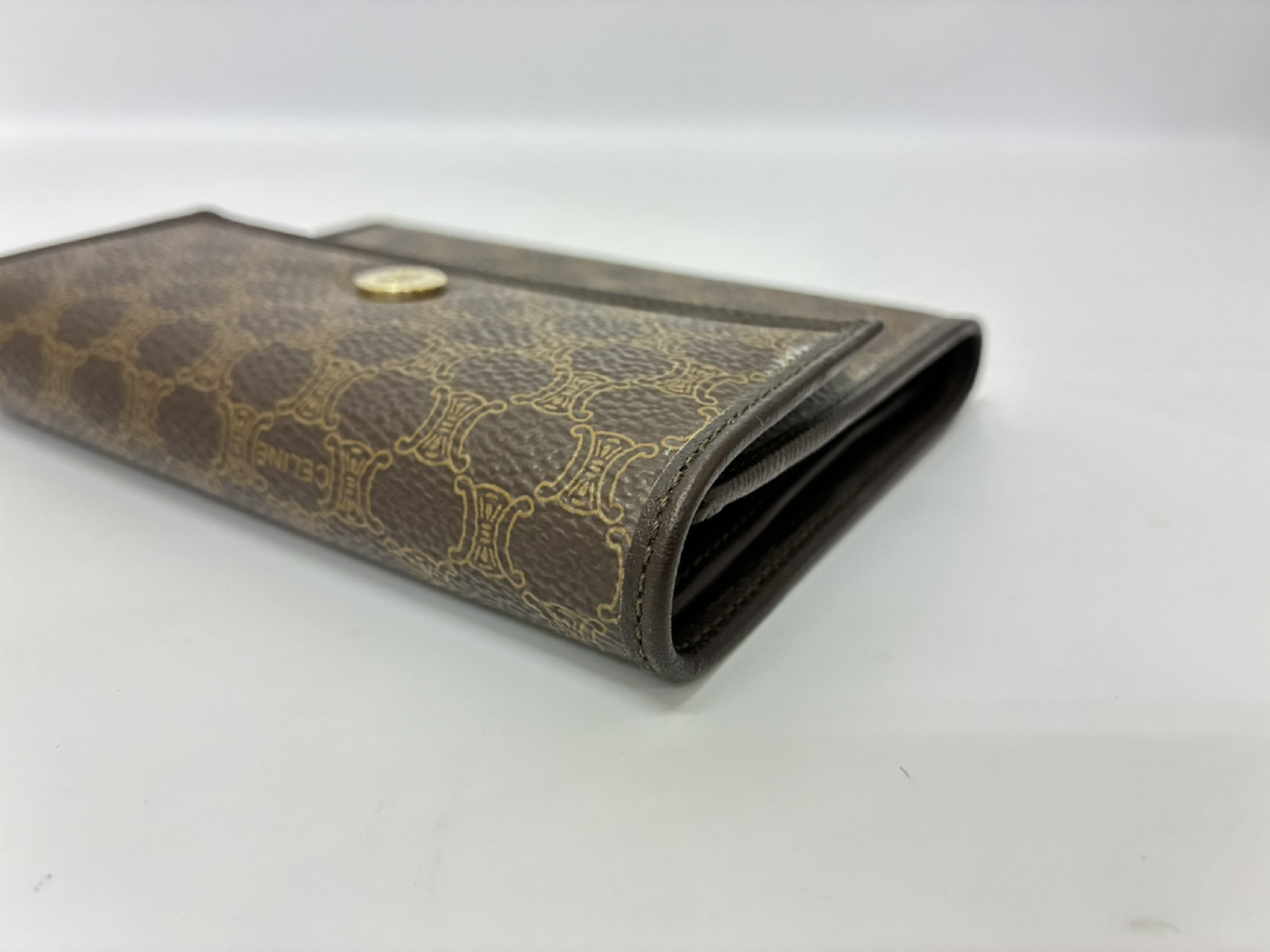 Macadam Tri-fold Wallet, Brown — view 6