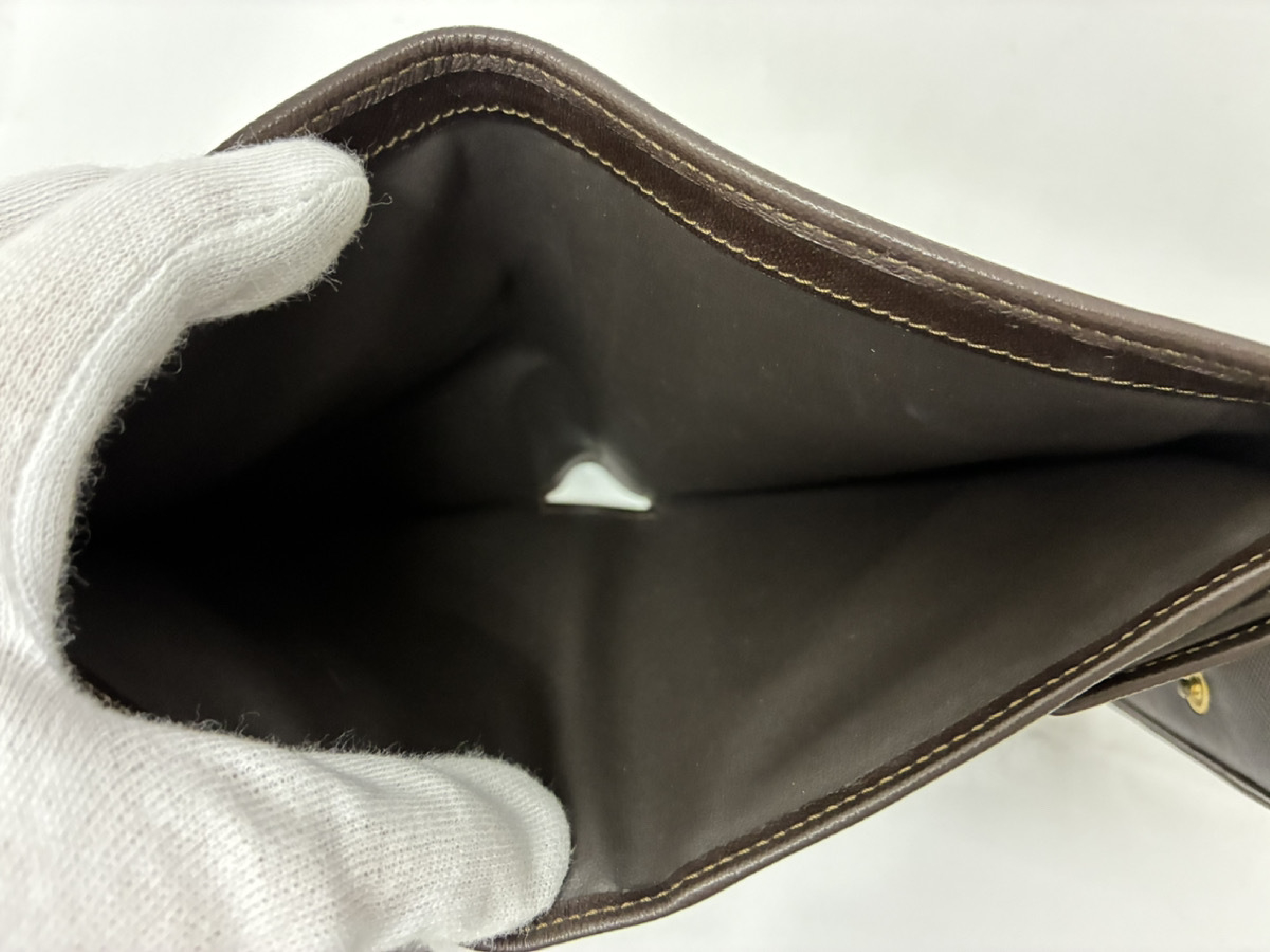 Macadam Tri-fold Wallet, Brown — view 8