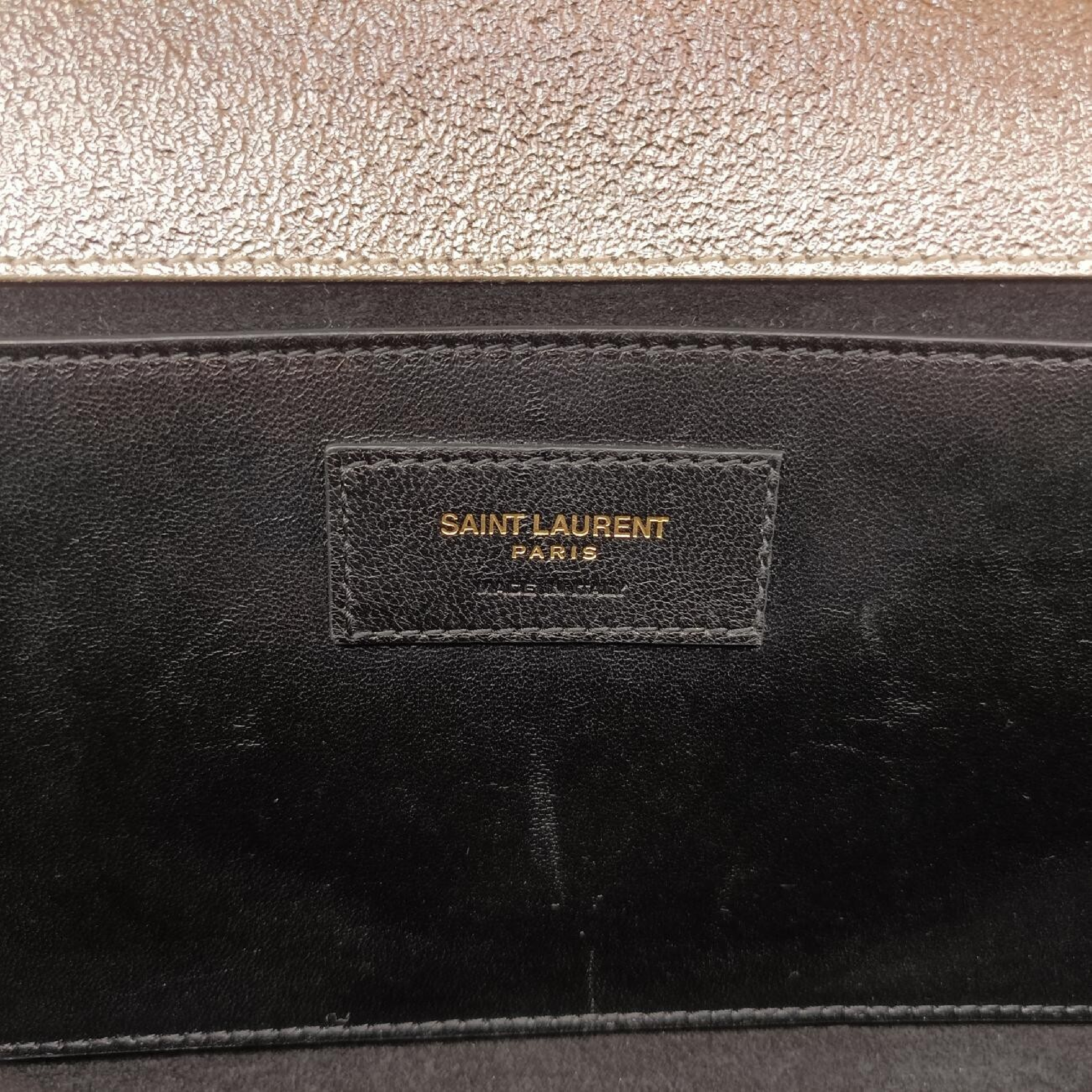 Kate Gold Leather Shoulder Bag 364021 VNZ364021.0717 — view 7
