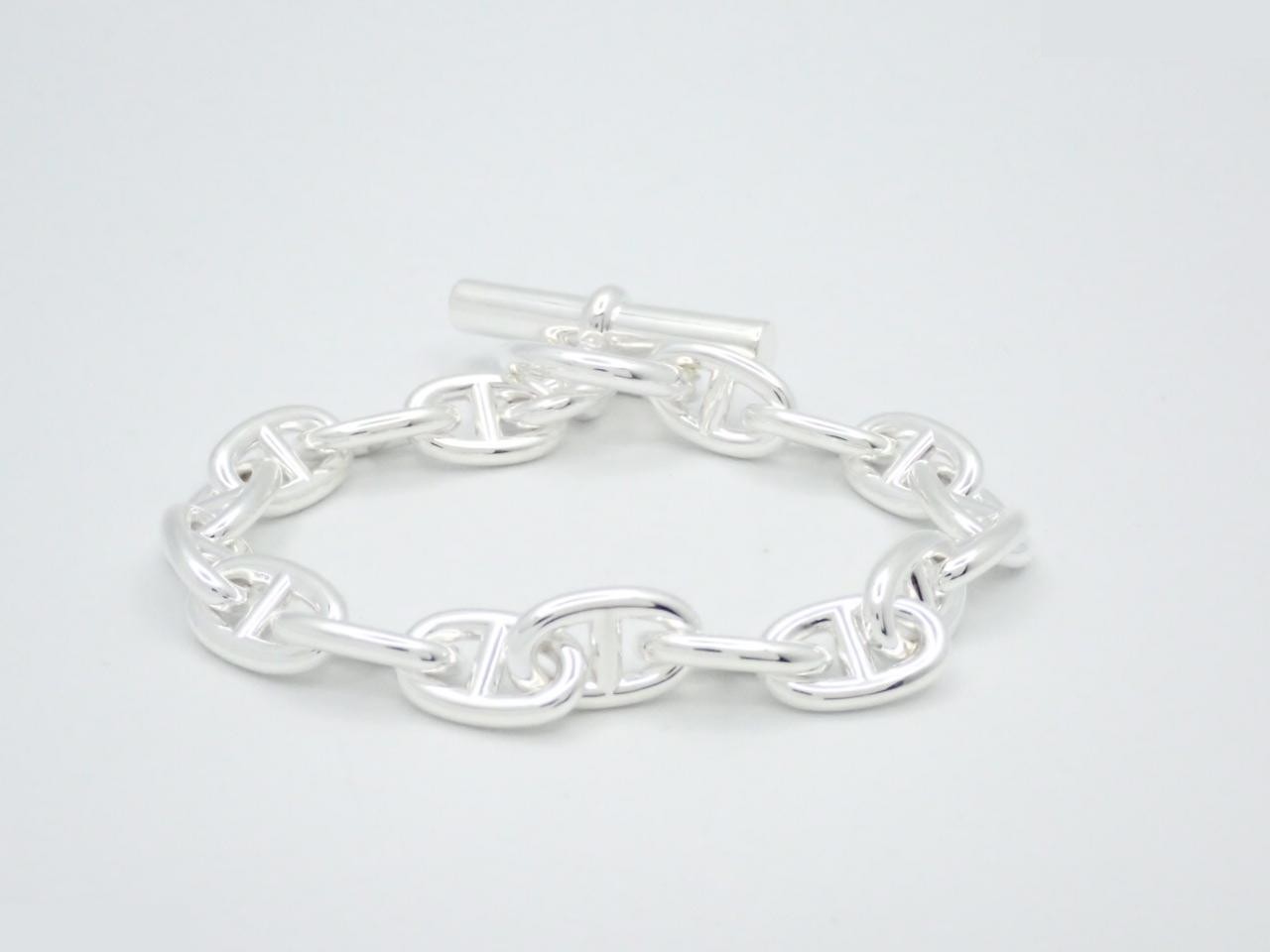 Chaine d'Ancre Bracelet, MM size, 17 links, Ag925, 59.4g — view 2