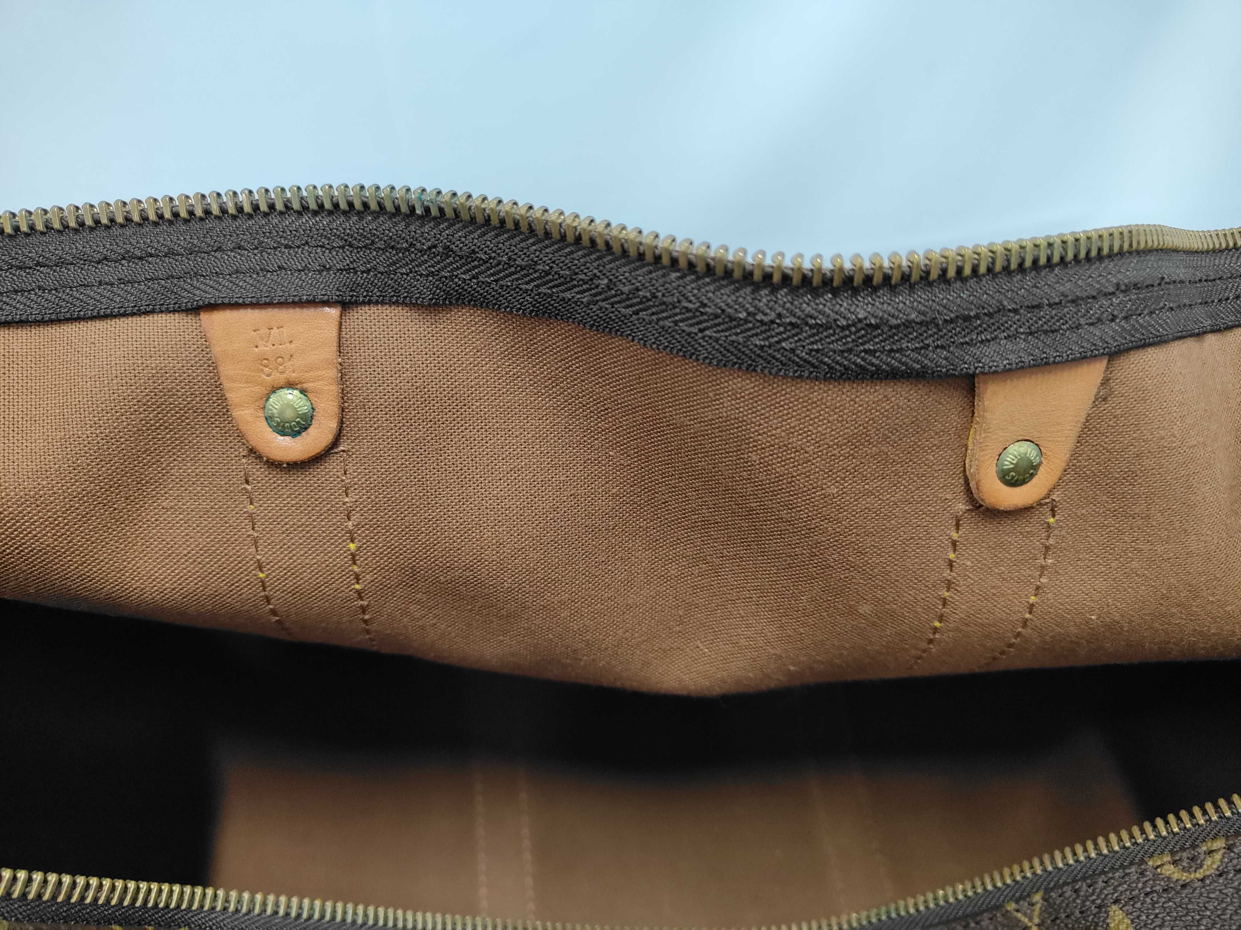 Keepall 55 Bandoulière Monogram Shoulder Bag — view 12