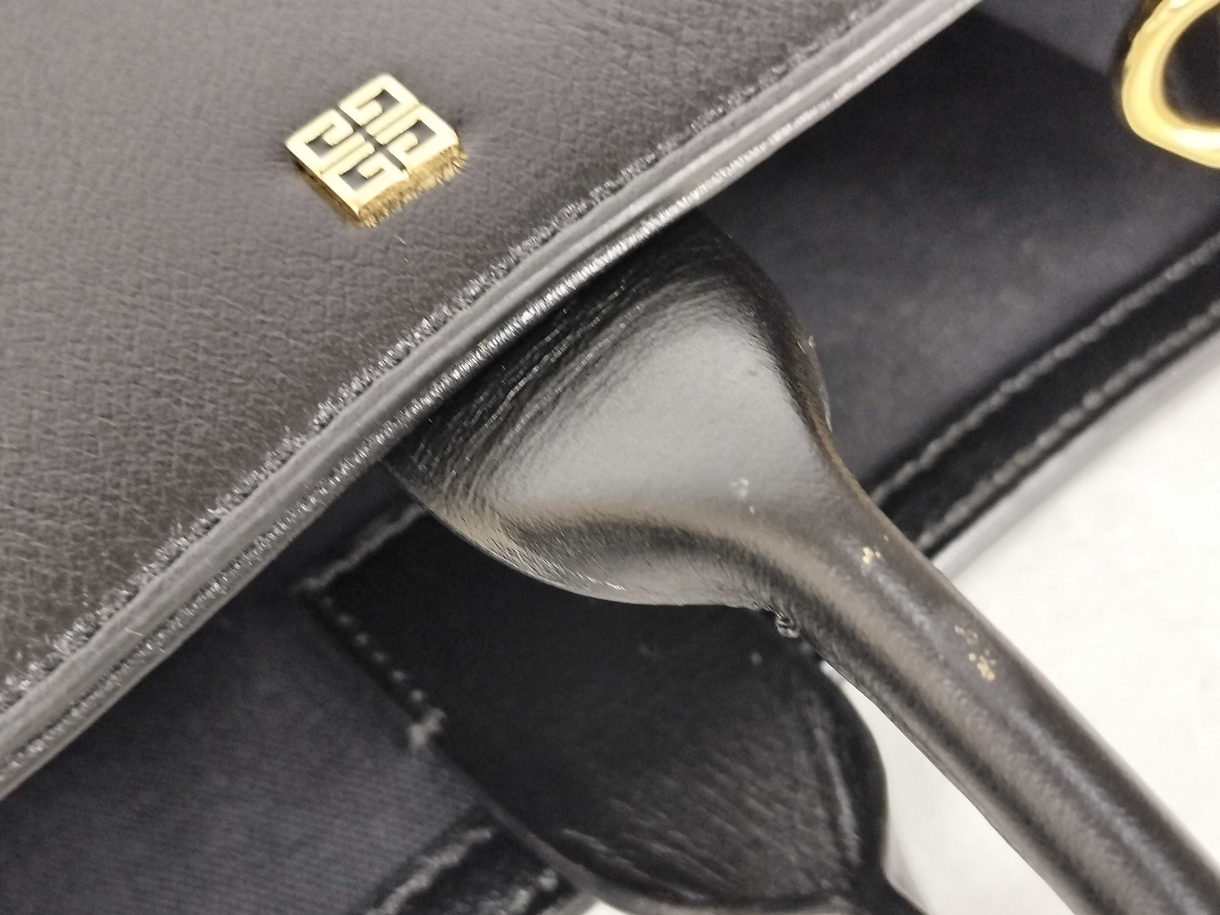 G Tote Medium Leather 2-Way Tote Bag, Black, Strap Not Included — view 5