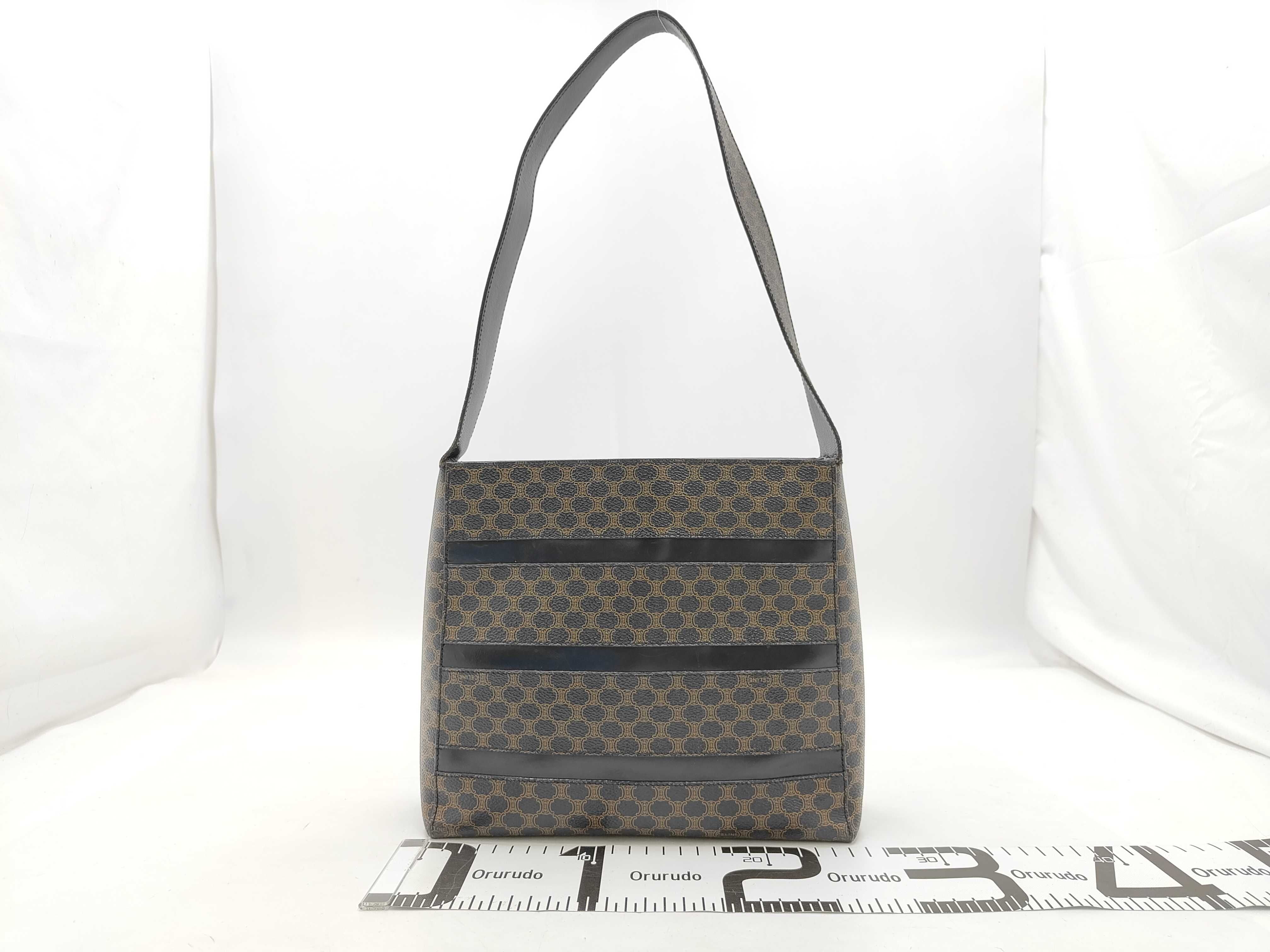 Macadam Shoulder Bag, Black — view 2