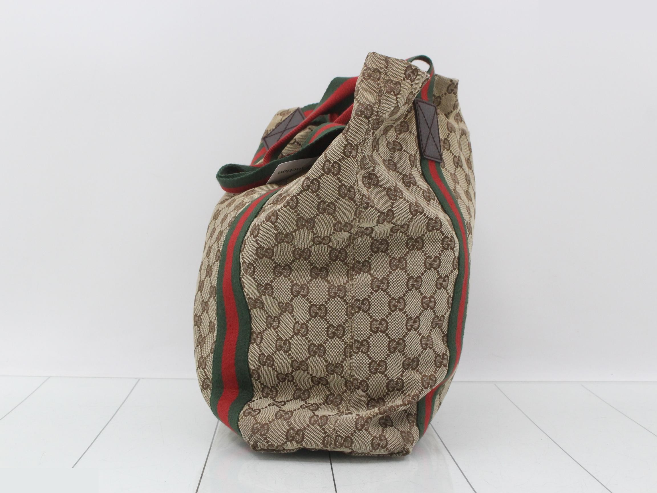 GG Canvas Tote Bag — view 3