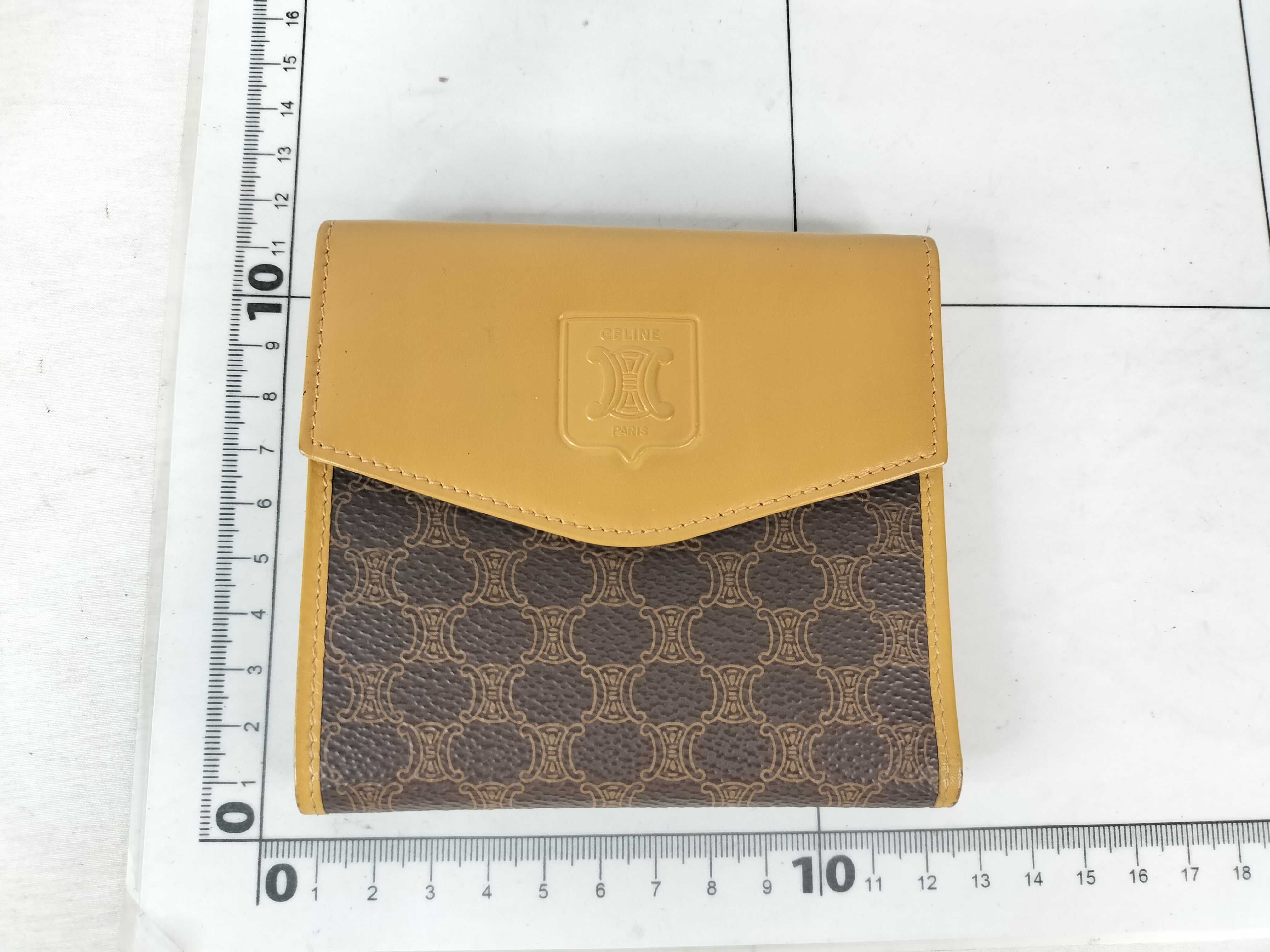 Macadam pattern double snap trifold wallet — view 2