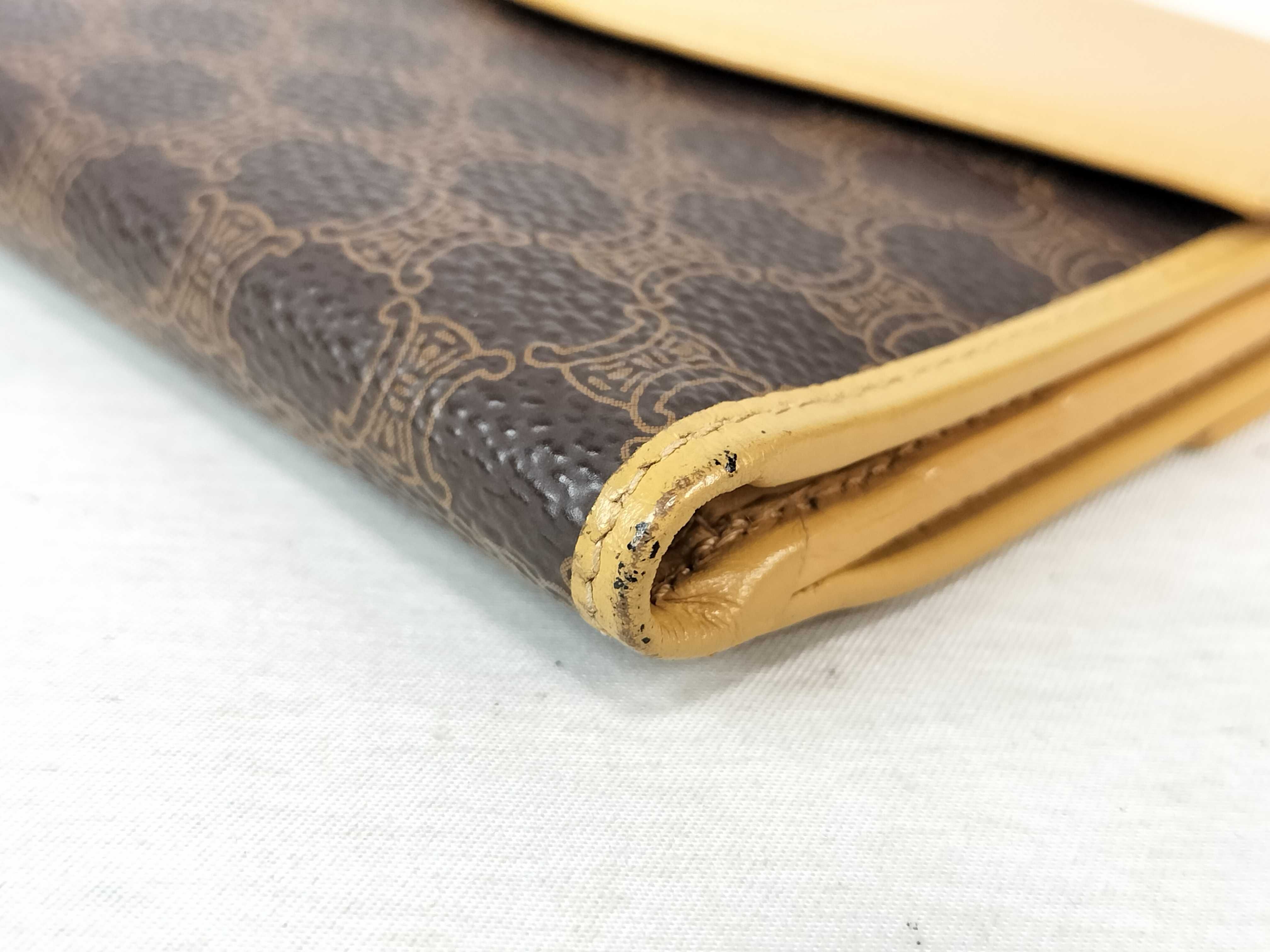 Macadam pattern double snap trifold wallet — view 4