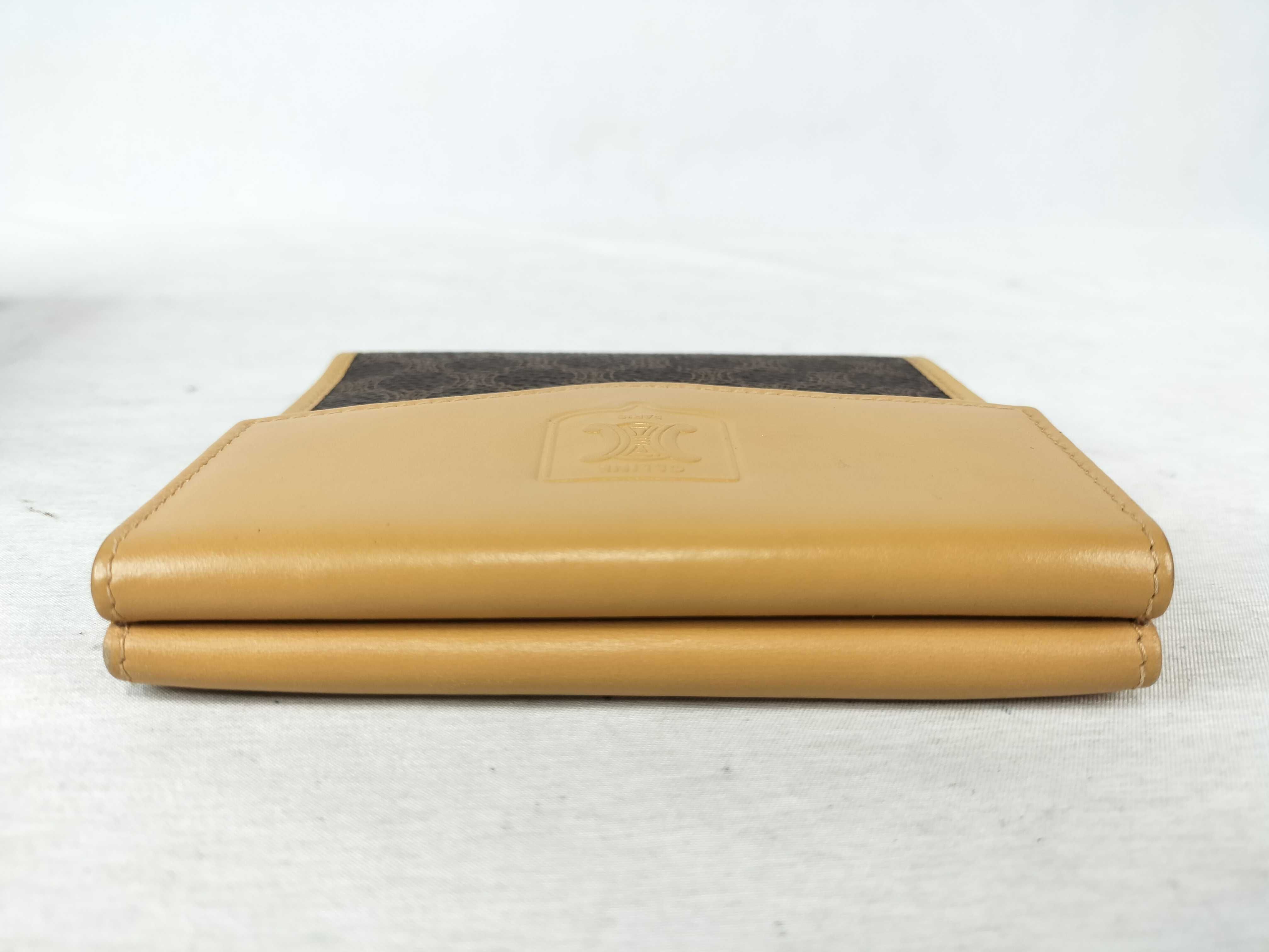 Macadam pattern double snap trifold wallet — view 6