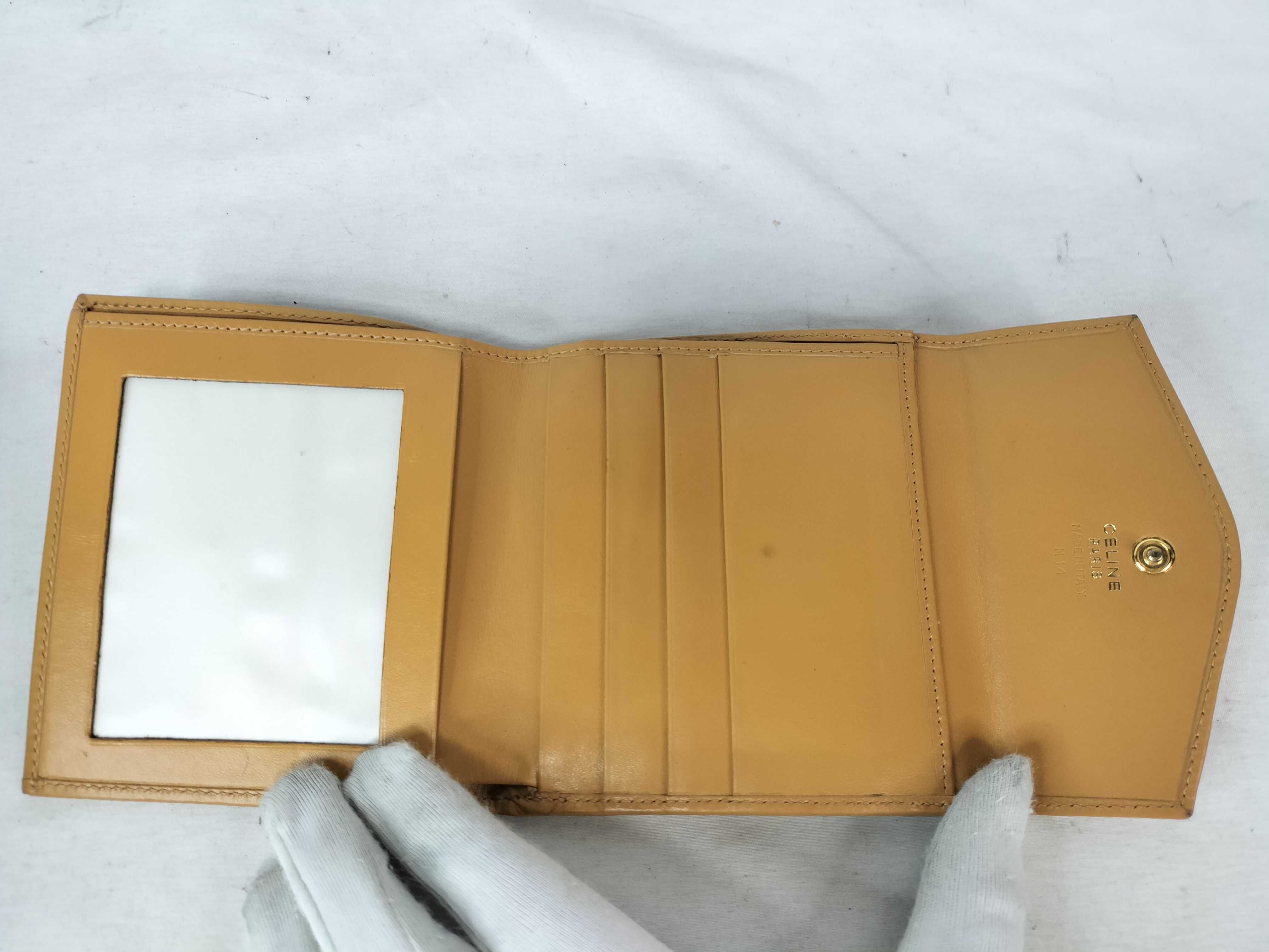 Macadam pattern double snap trifold wallet — view 9