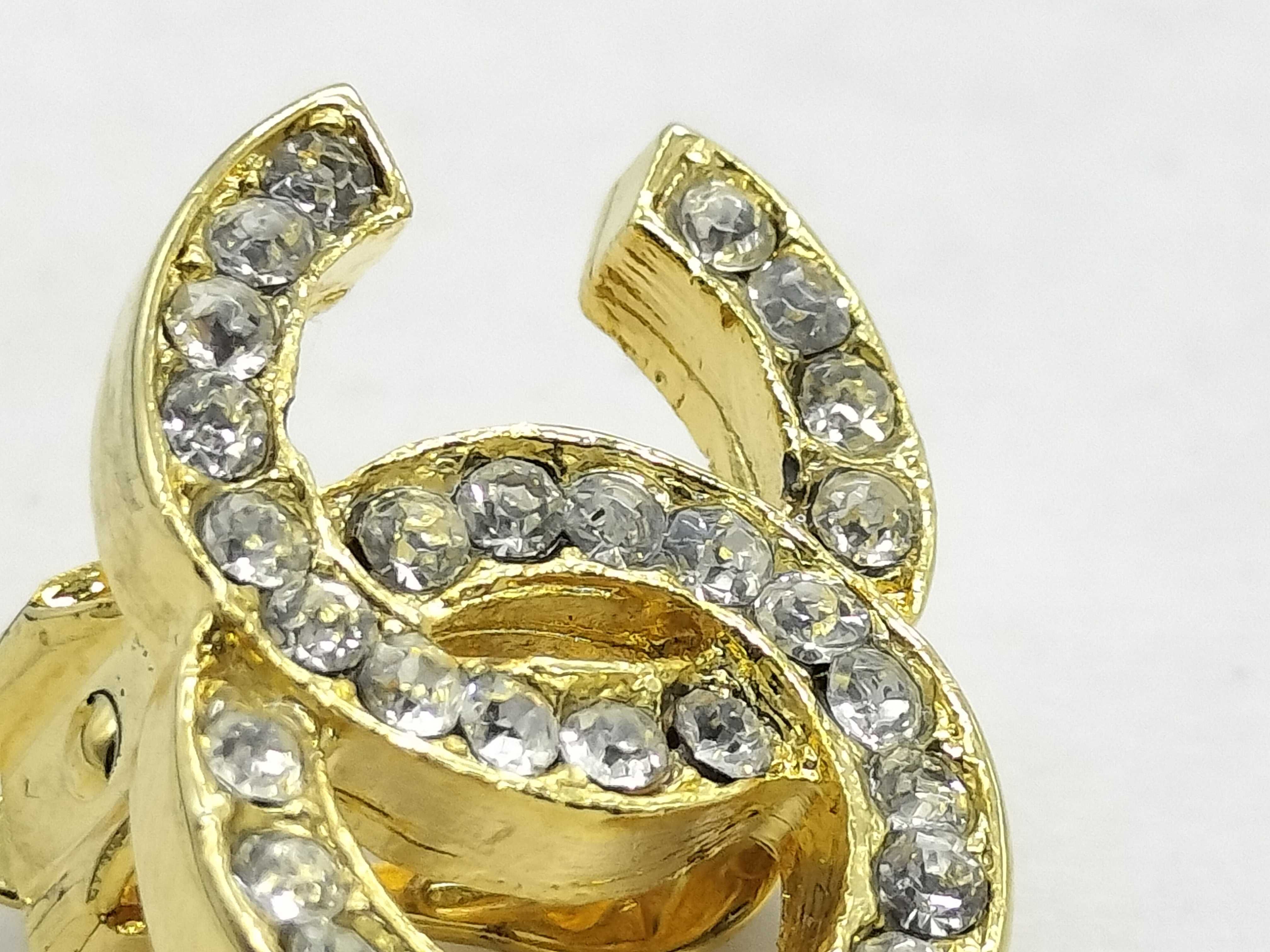 Coco Mark Rhinestone Earrings — view 8