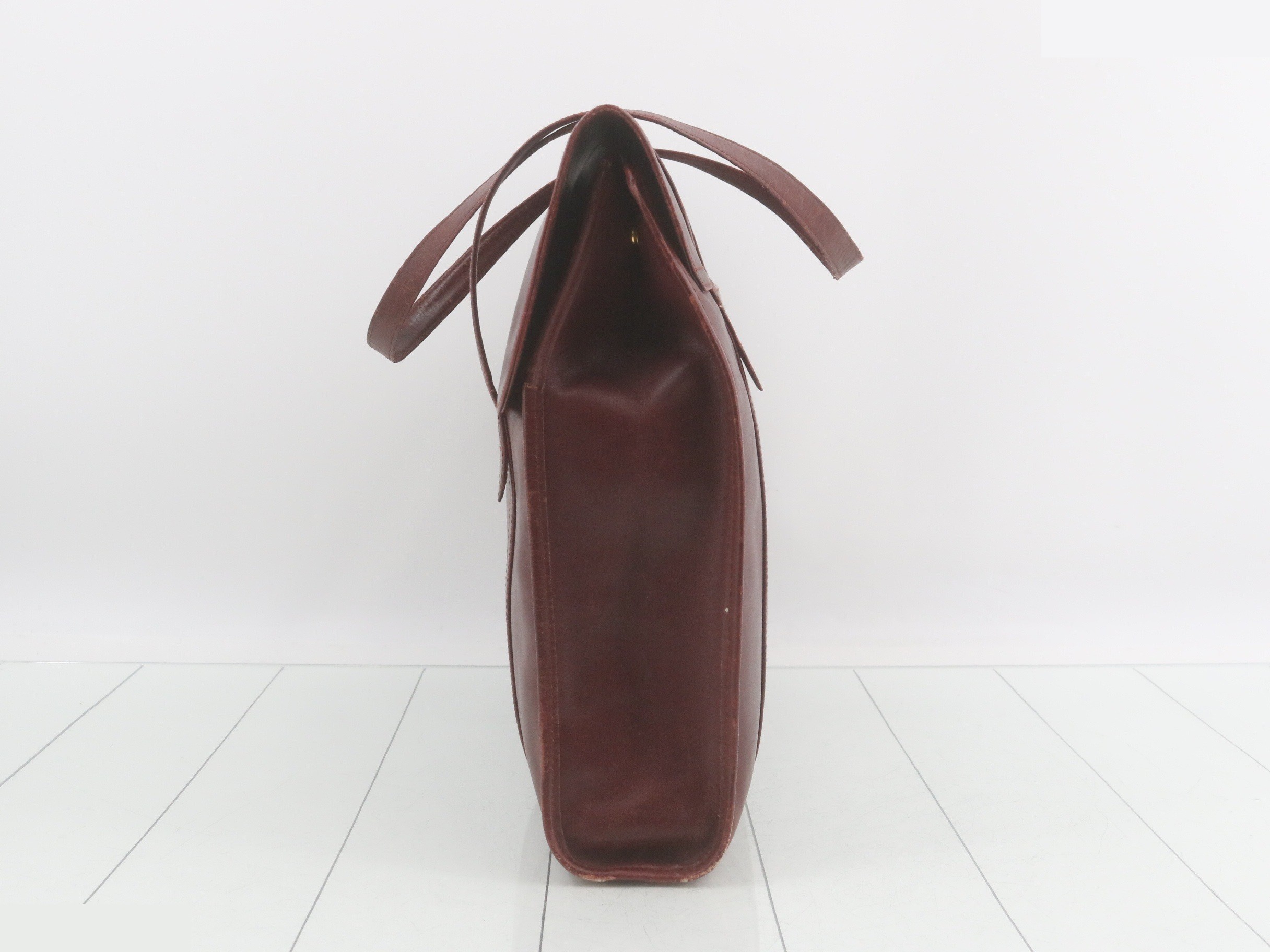Leather tote bag - Must line — view 3
