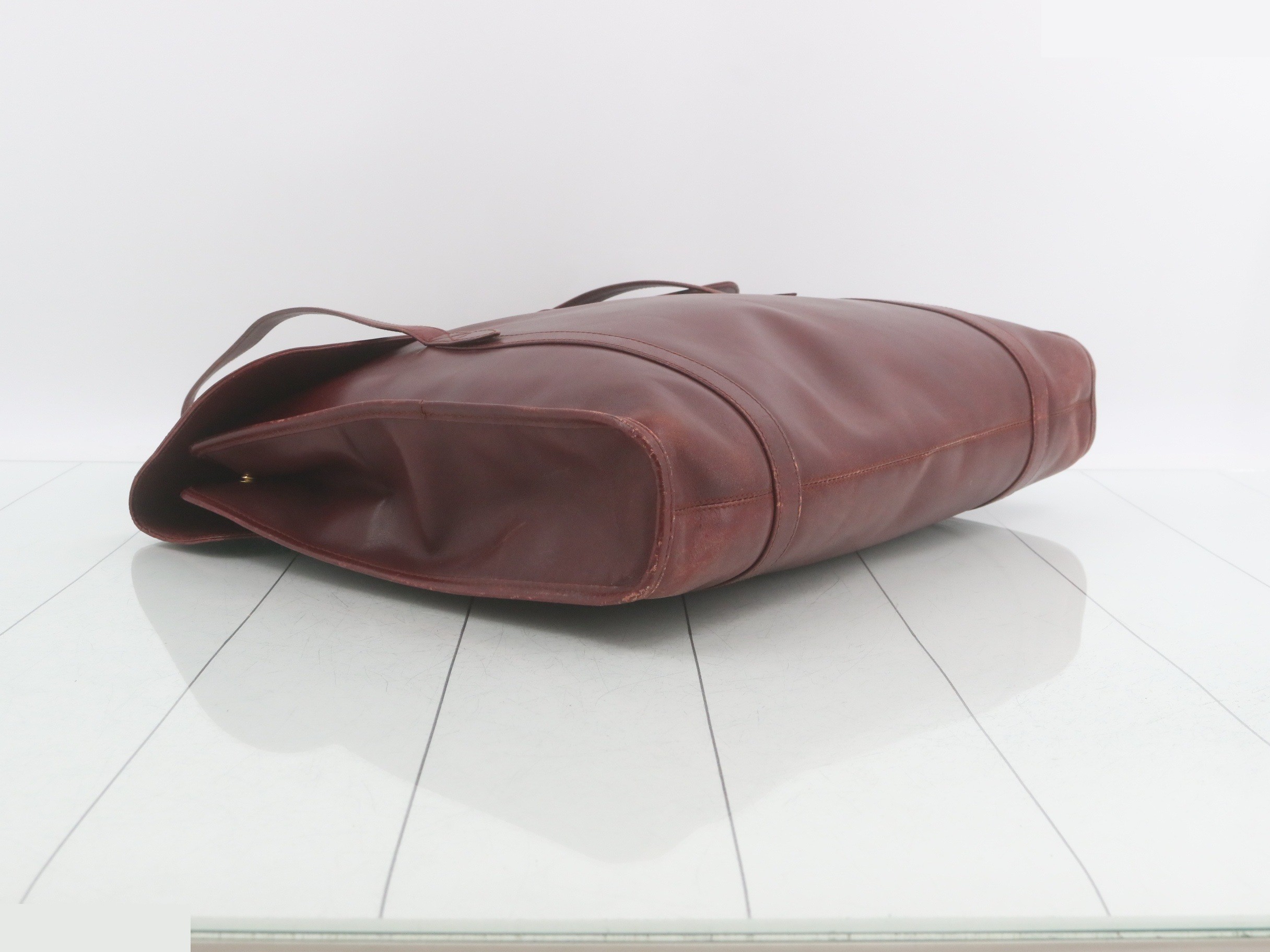 Leather tote bag - Must line — view 5