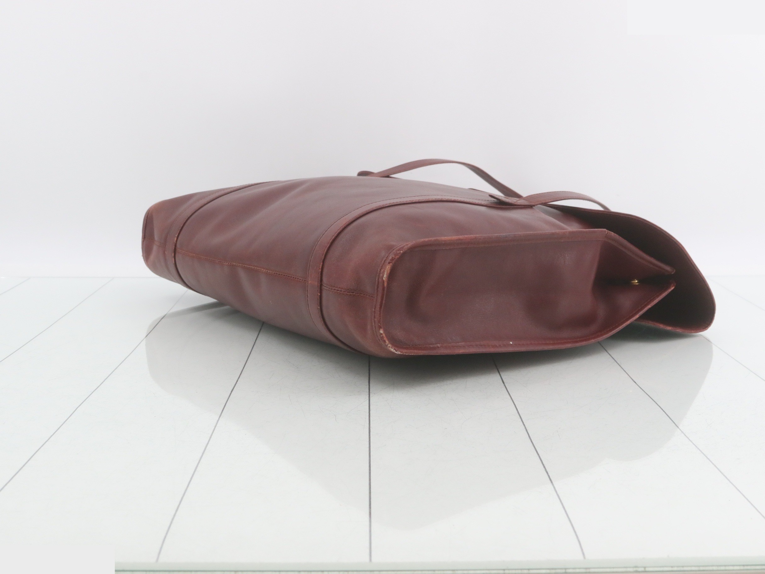 Leather tote bag - Must line — view 6