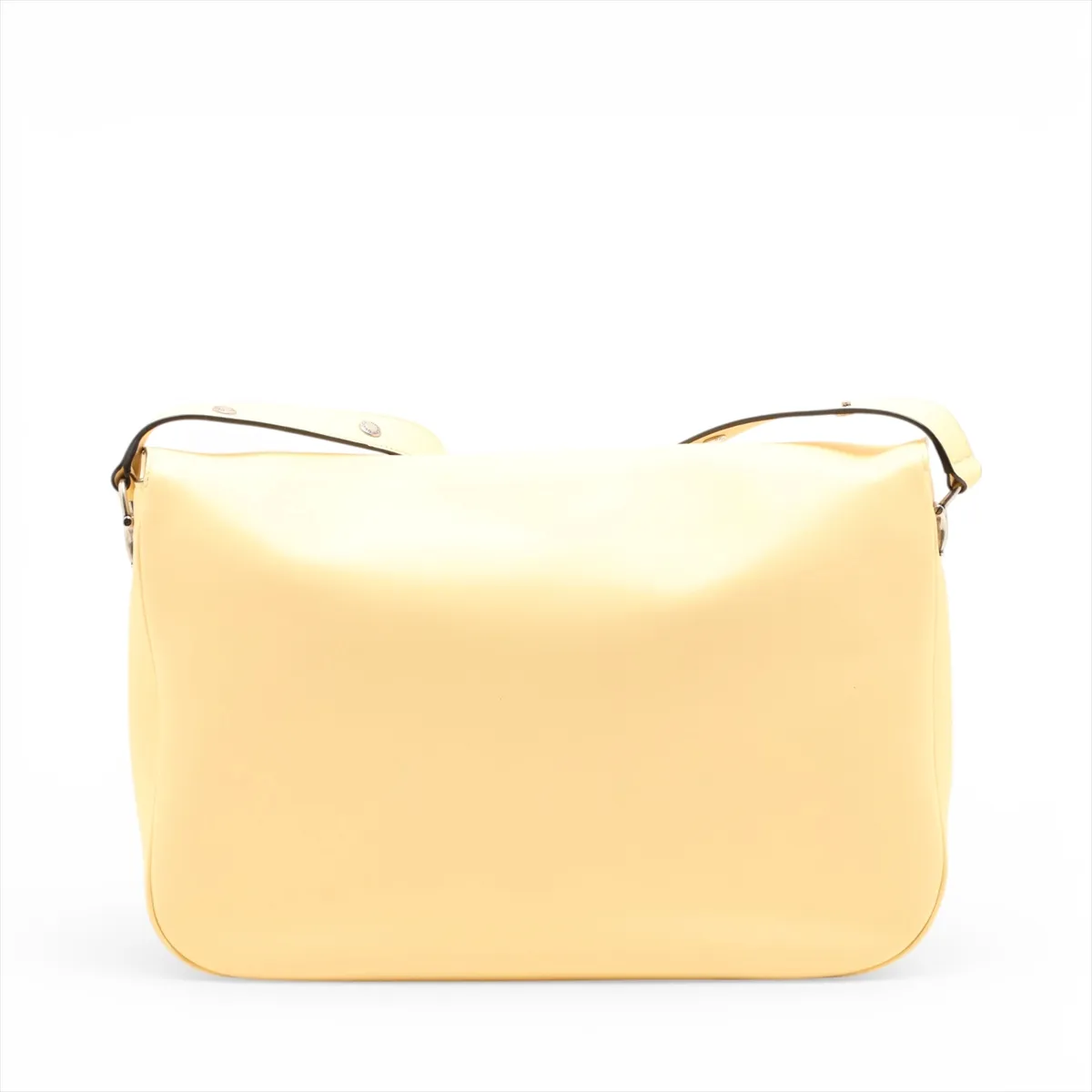 Horsebit 1955 Leather Shoulder Bag, Yellow, 850515 — view 2