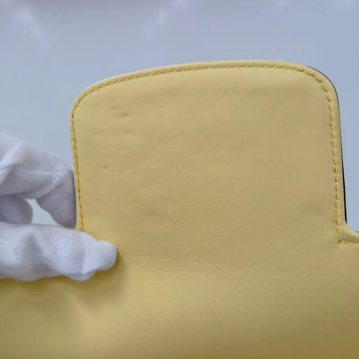 Horsebit 1955 Leather Shoulder Bag, Yellow, 850515 — view 13
