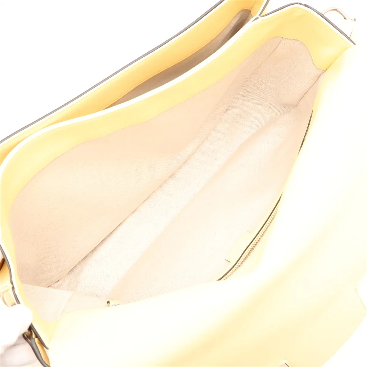 Horsebit 1955 Leather Shoulder Bag, Yellow, 850515 — view 6