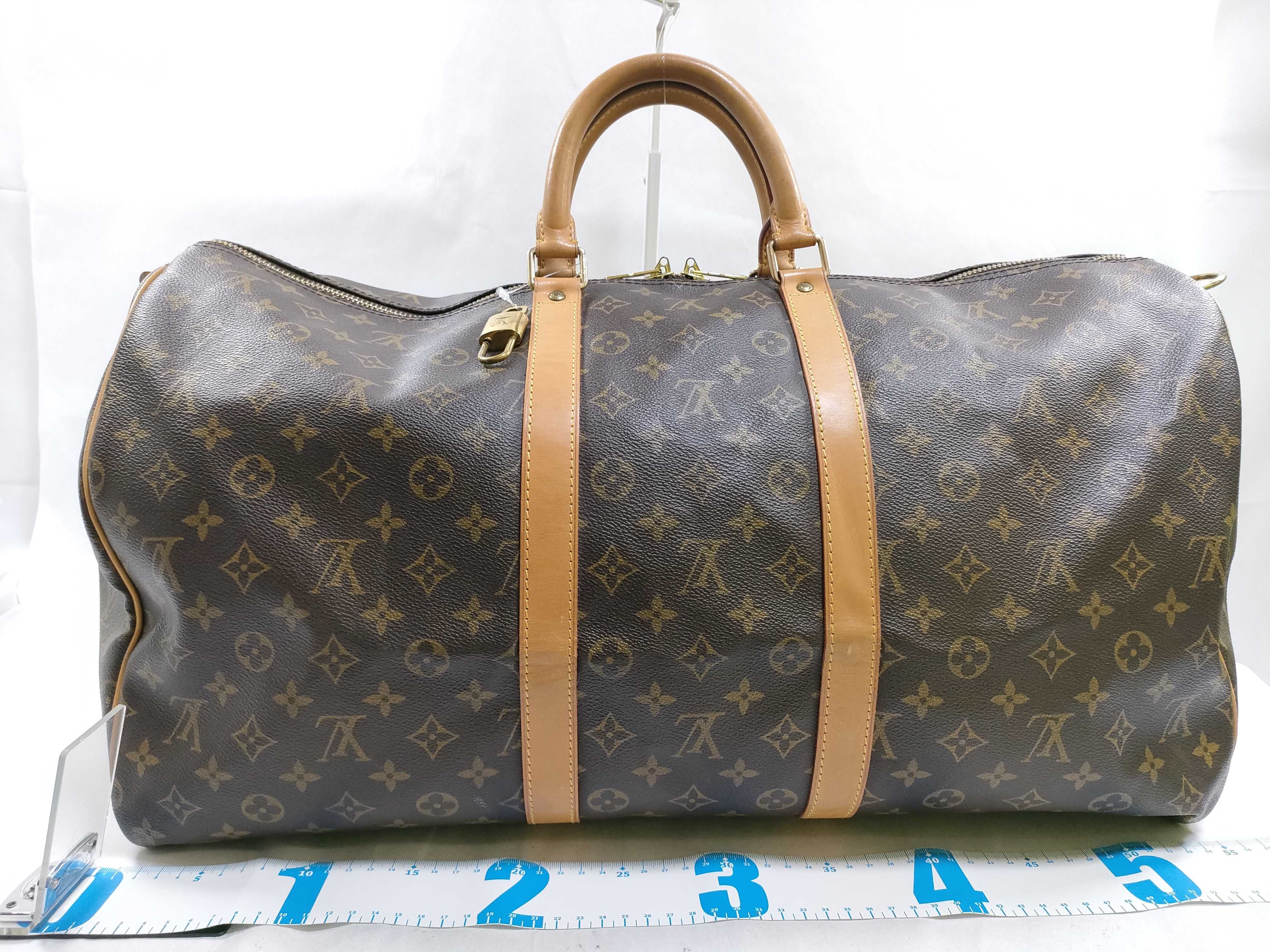 Monogram Louis Vuitton Keepall 55 Bandoulière TH1913 M41414 Boston Bag — view 2