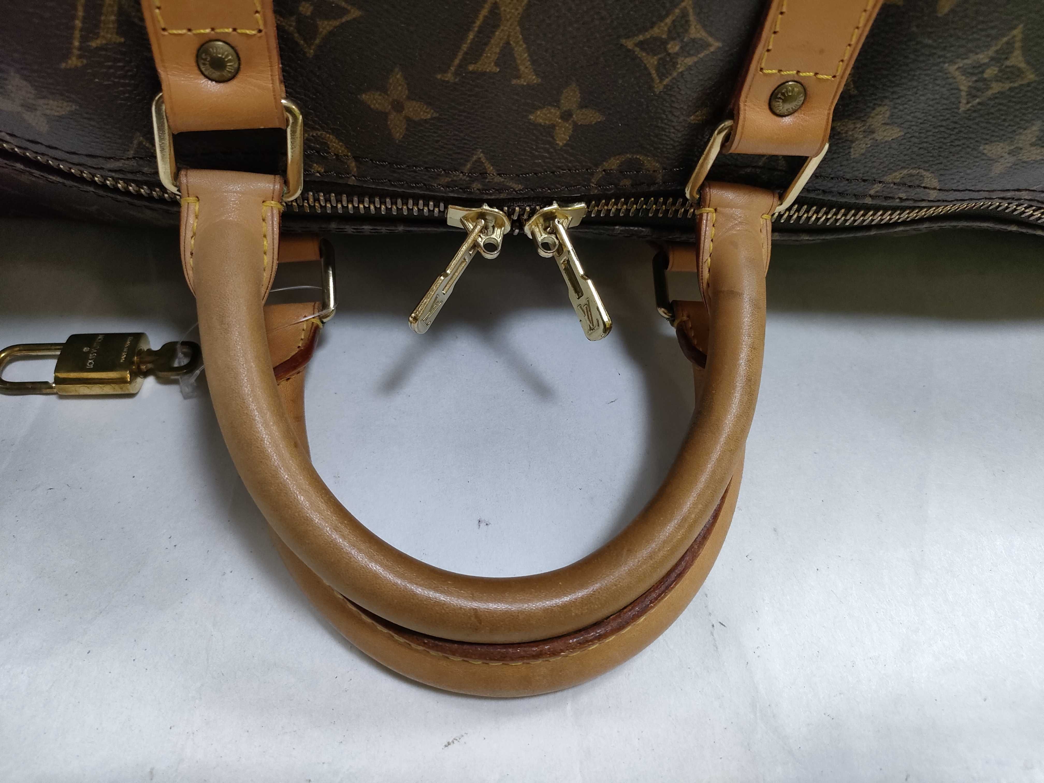 Monogram Louis Vuitton Keepall 55 Bandoulière TH1913 M41414 Boston Bag — view 3