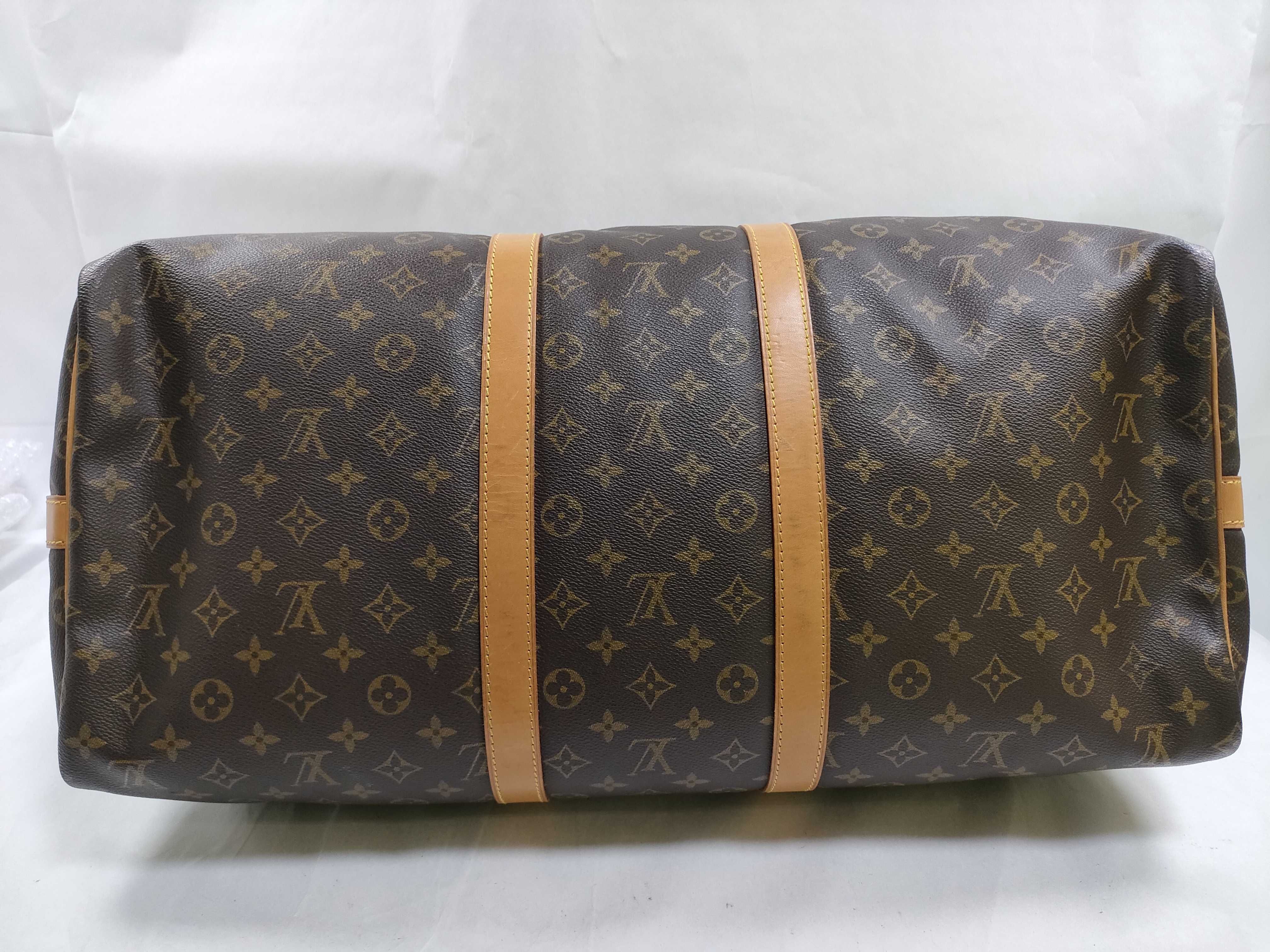 Monogram Louis Vuitton Keepall 55 Bandoulière TH1913 M41414 Boston Bag — view 9