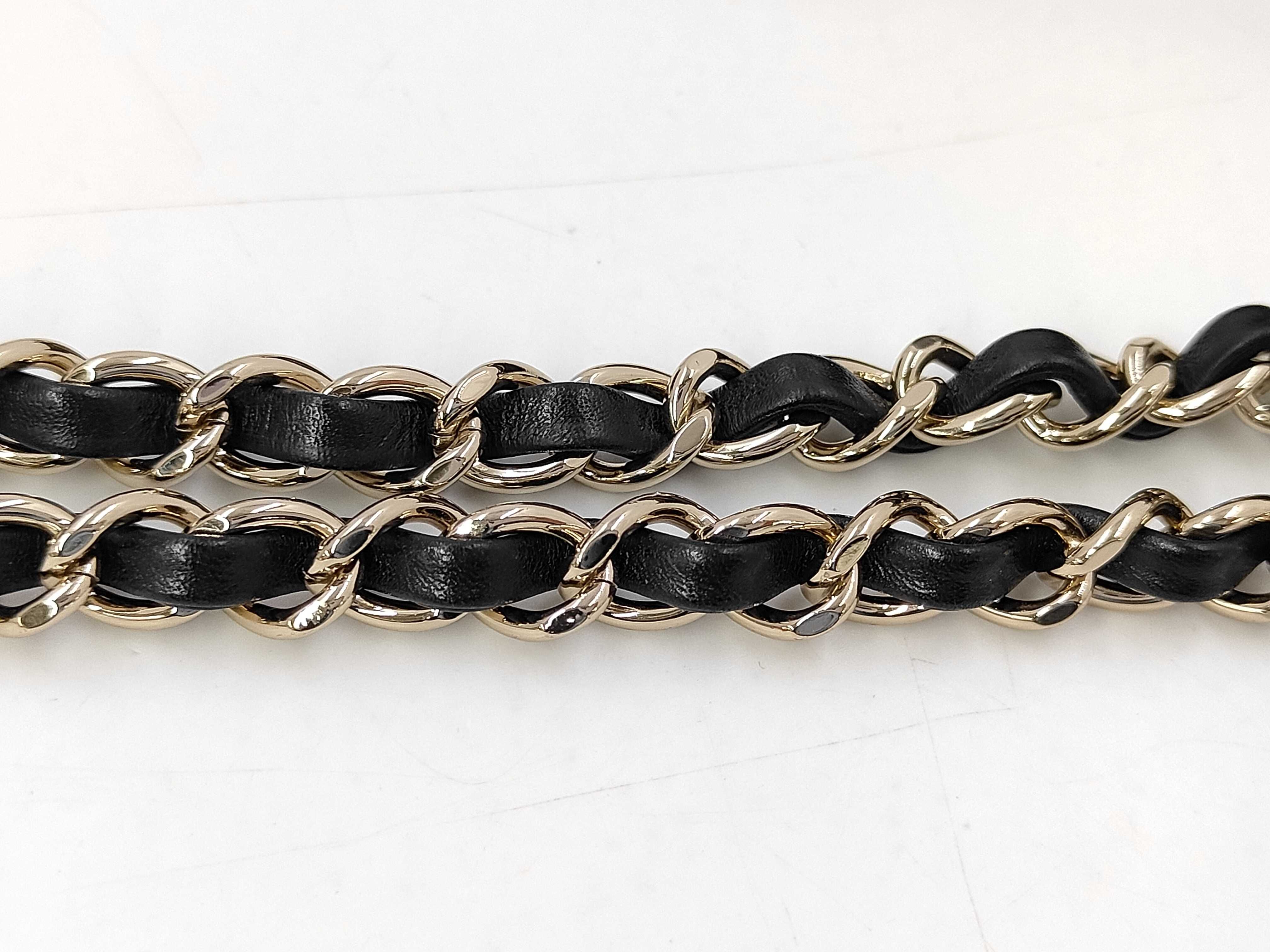 Bijou Chain Shoulder Bag, Black, Seal Card, Serial Number 30s — view 6