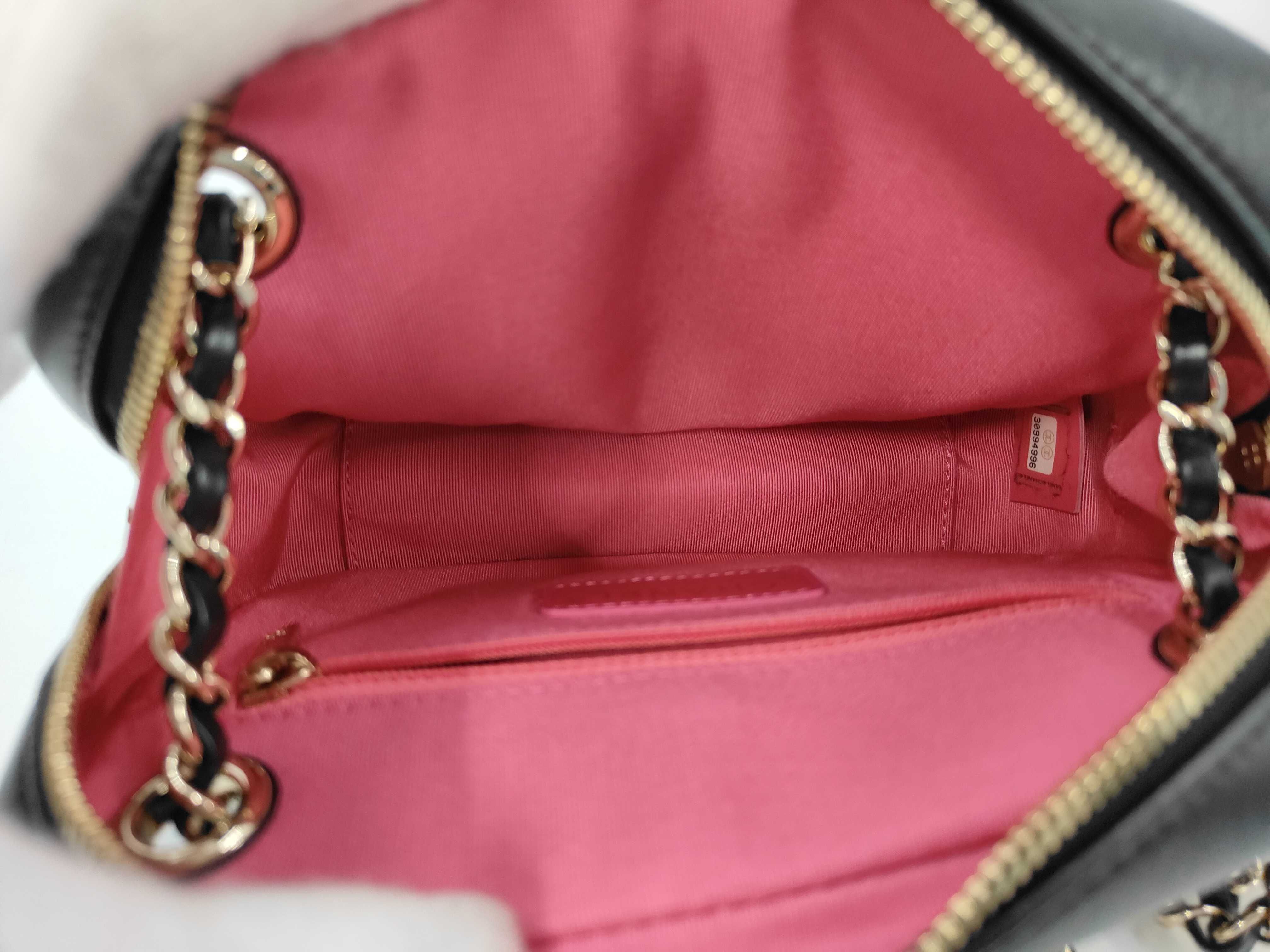 Bijou Chain Shoulder Bag, Black, Seal Card, Serial Number 30s — view 8