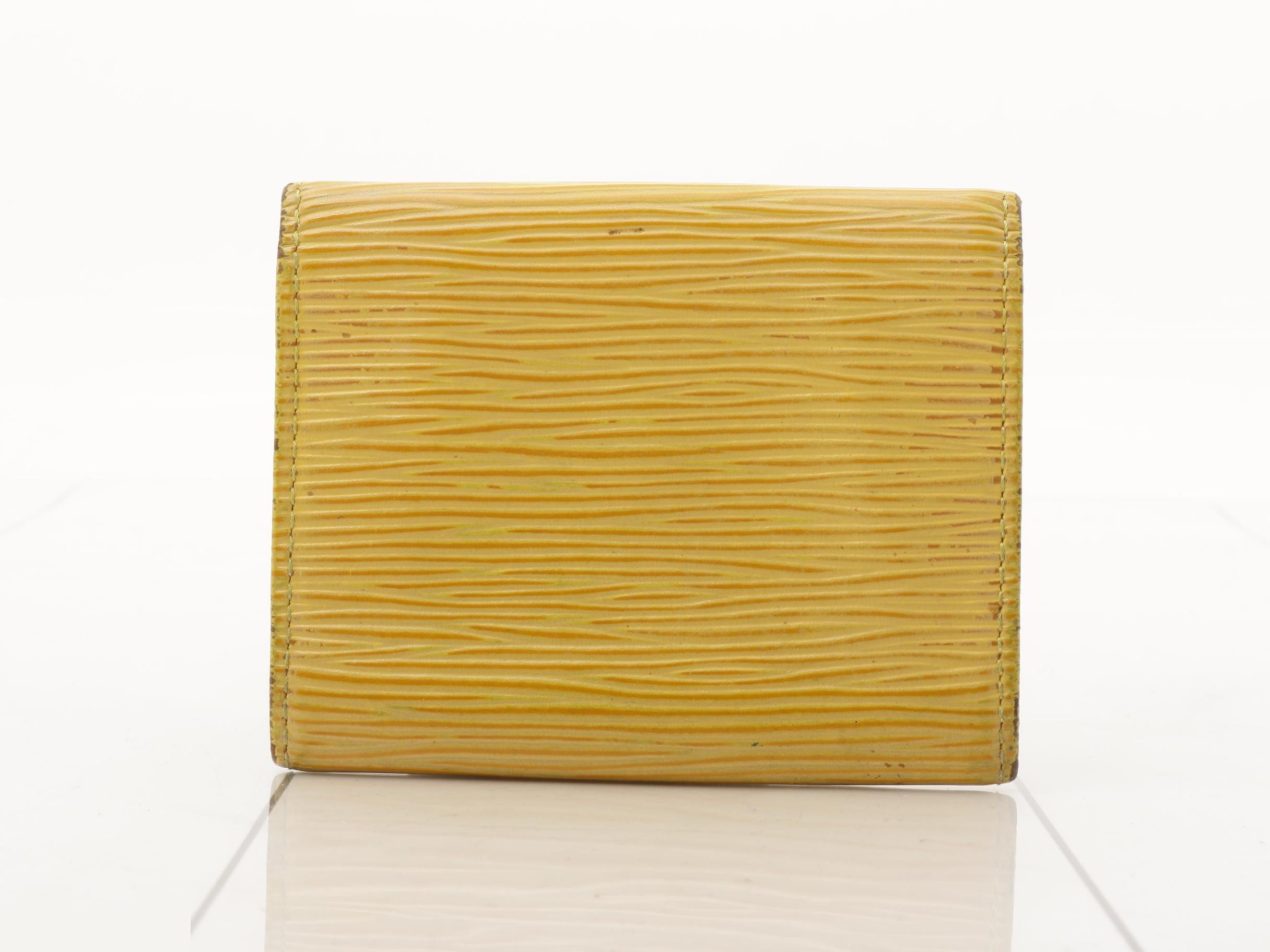 Portemonnaie Simple Tassili Yellow — view 2