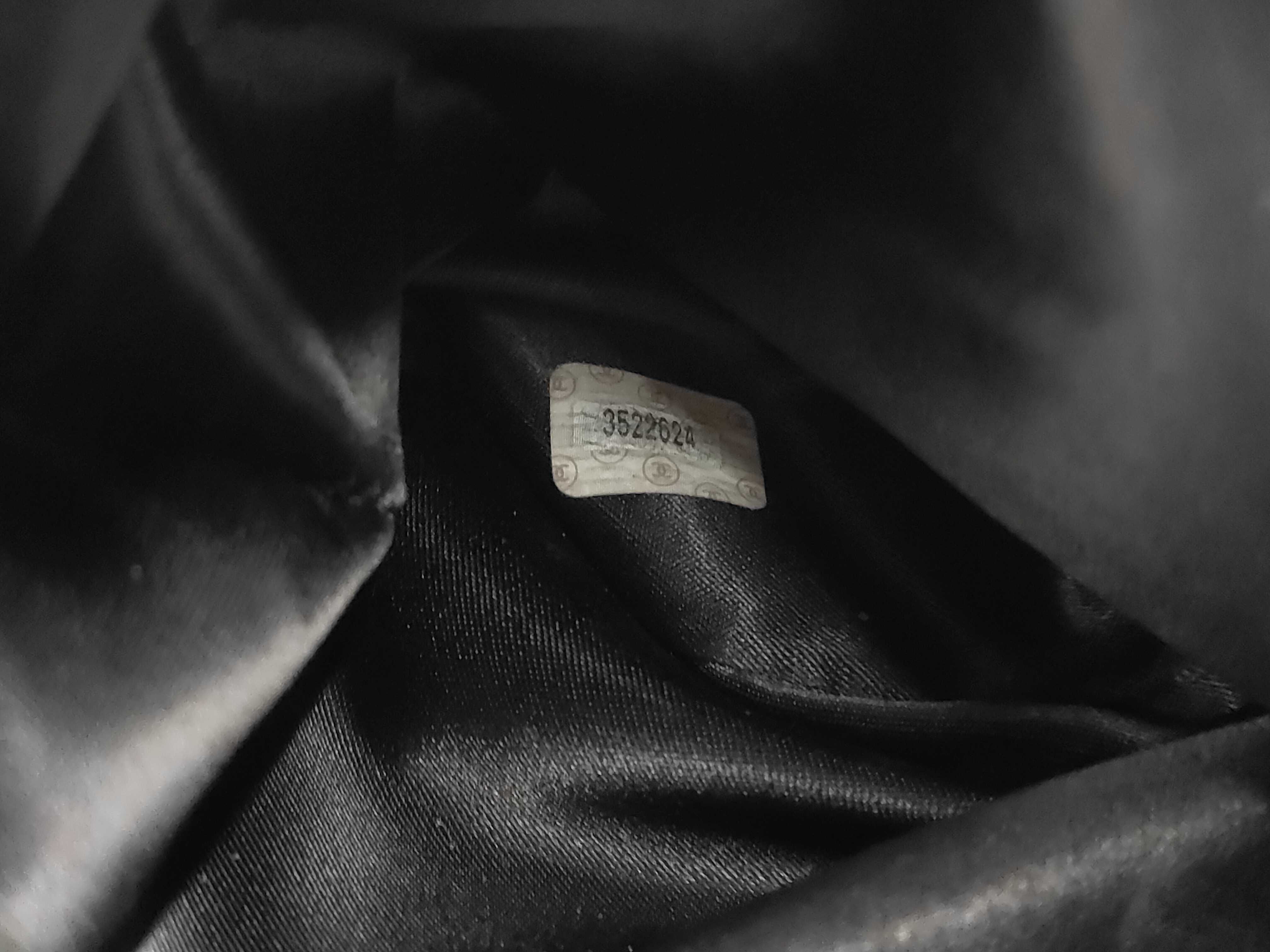 Matelassé Backpack, Black Lambskin, Brown Rucksack — view 12