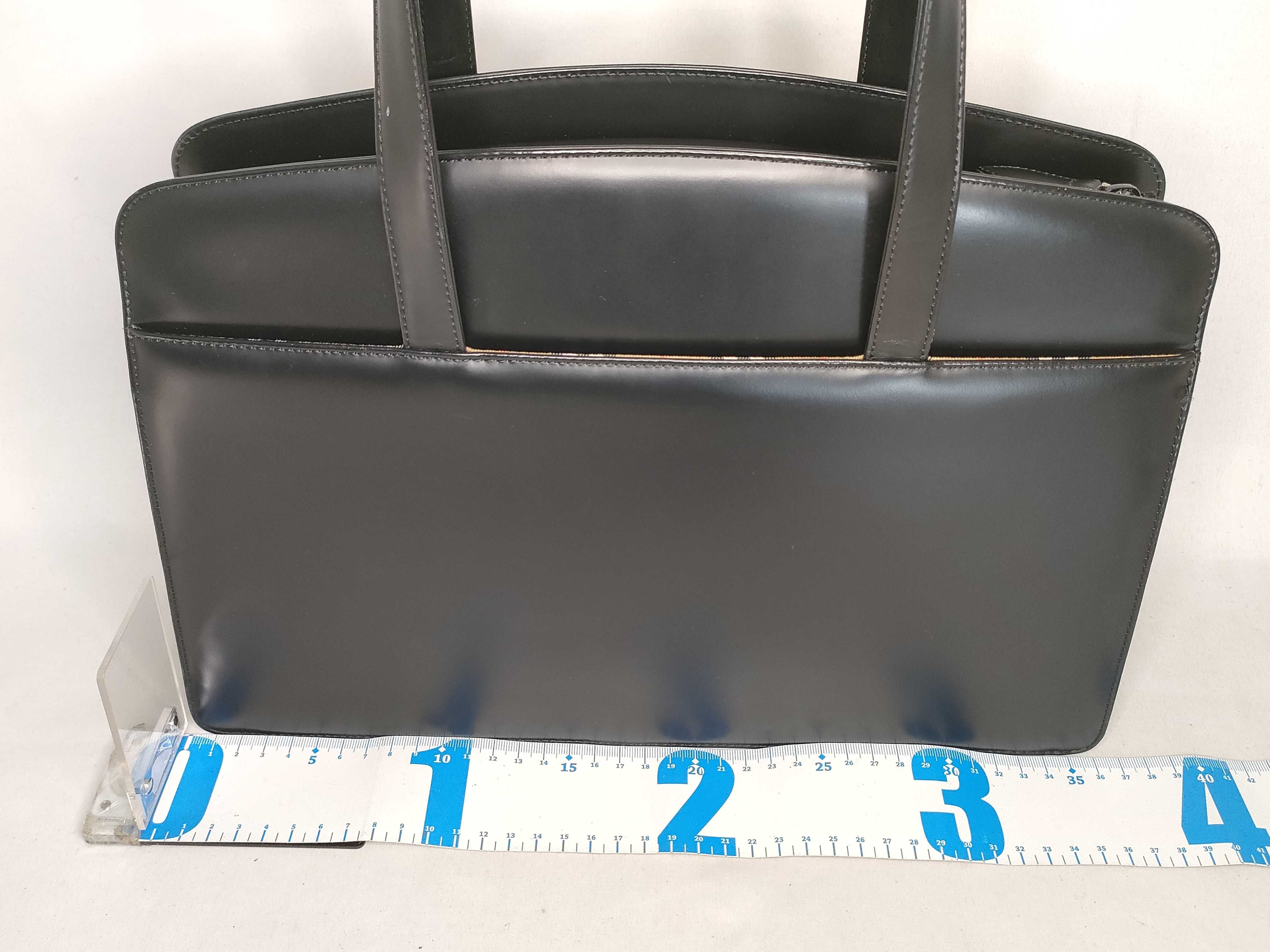 handbag, leather, black. — view 2
