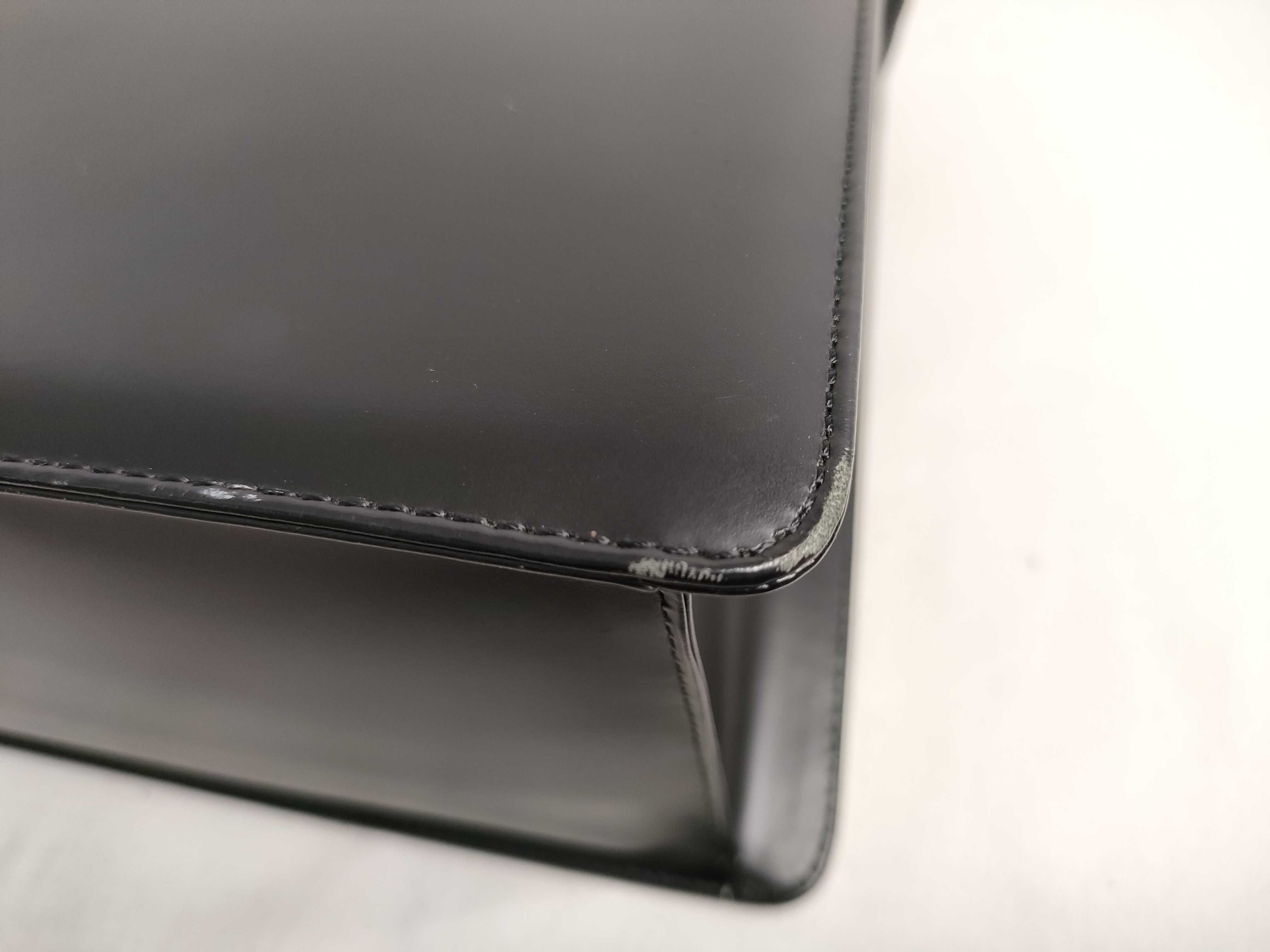 handbag, leather, black. — view 6