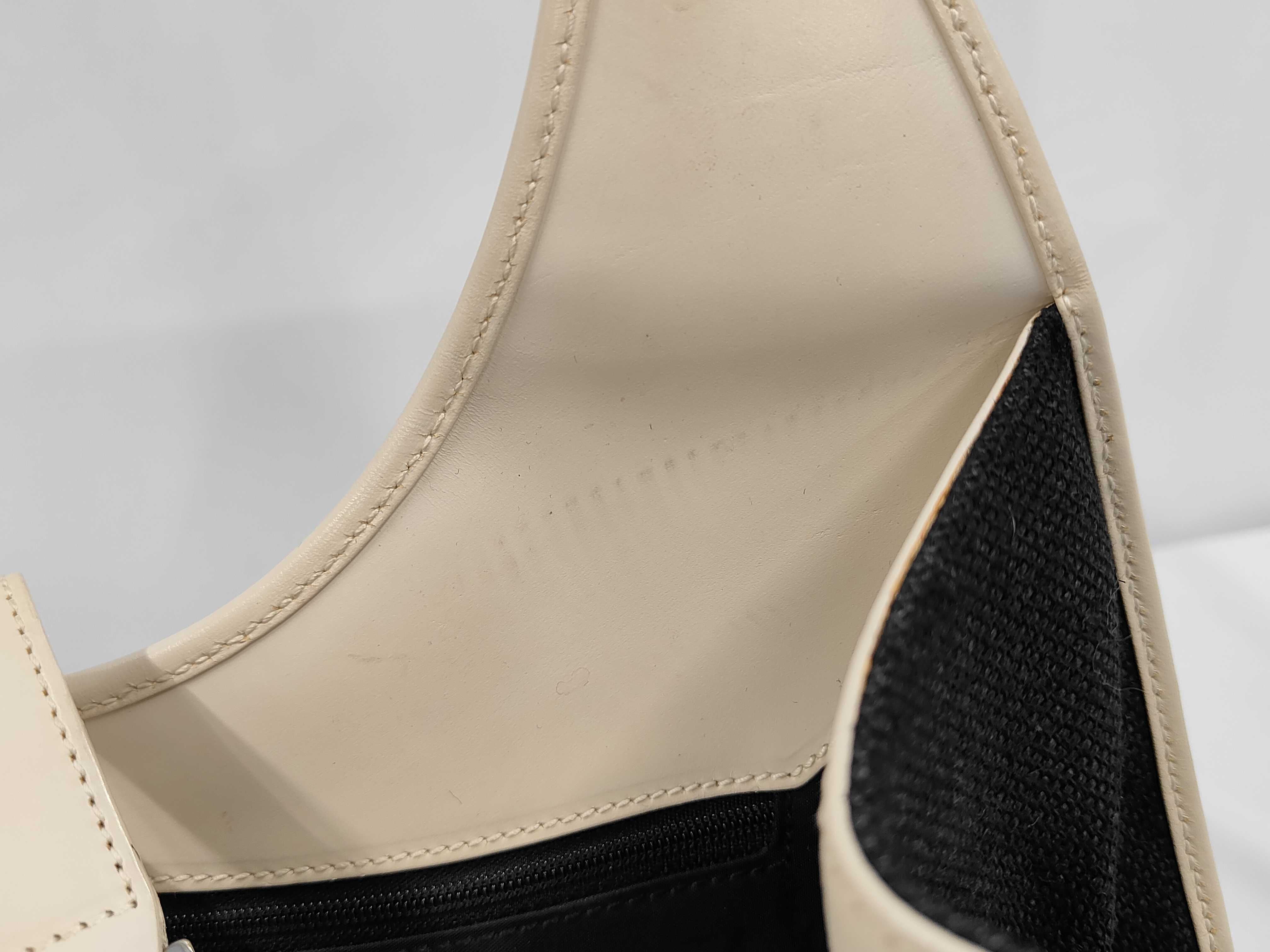 Shoulder Bag, Canvas x Leather, Black x Off-White, 002・1066 — view 9