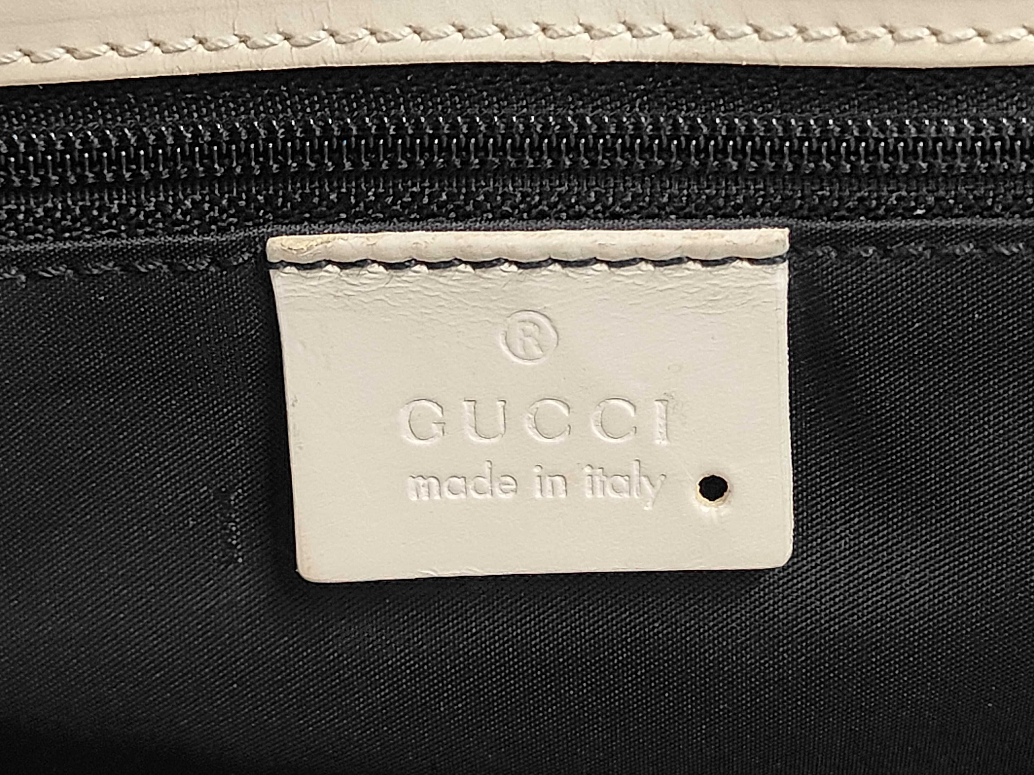 Shoulder Bag, Canvas x Leather, Black x Off-White, 002・1066 — view 10