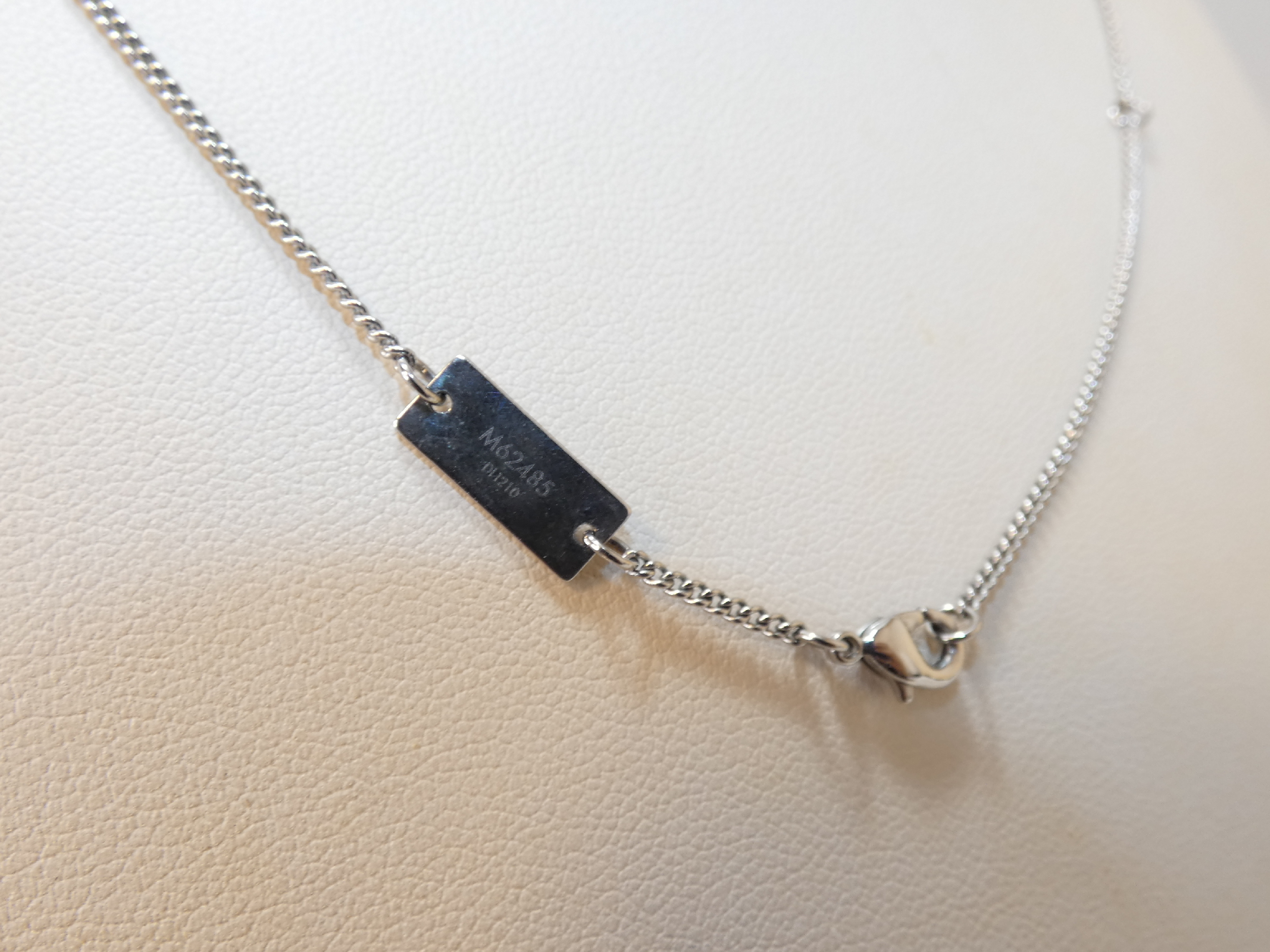 Logo Silver-Colored Necklace — view 4