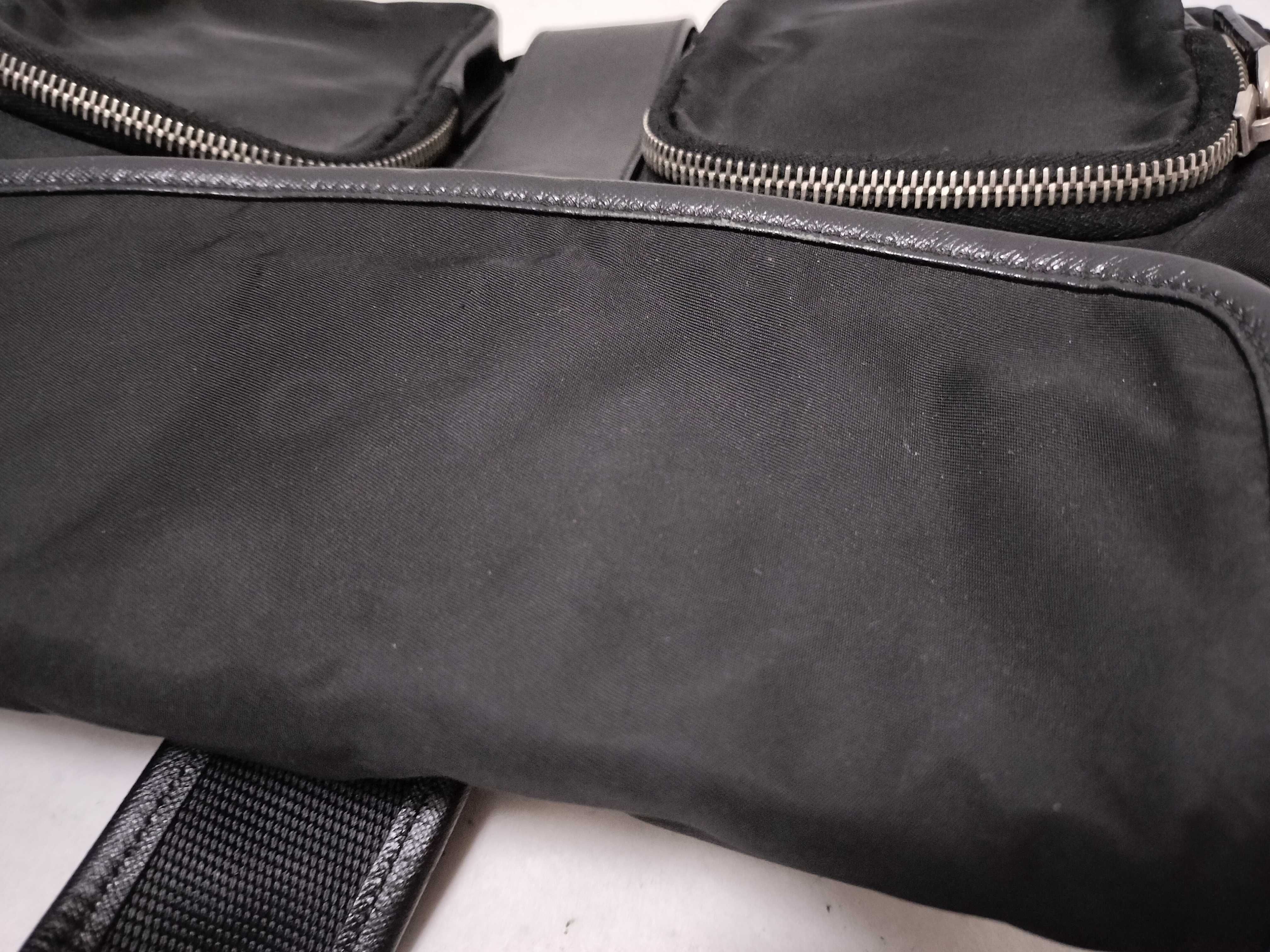 Nylon Prada Nylon Saffiano Shoulder Bag Black Shoulder Bag — view 15
