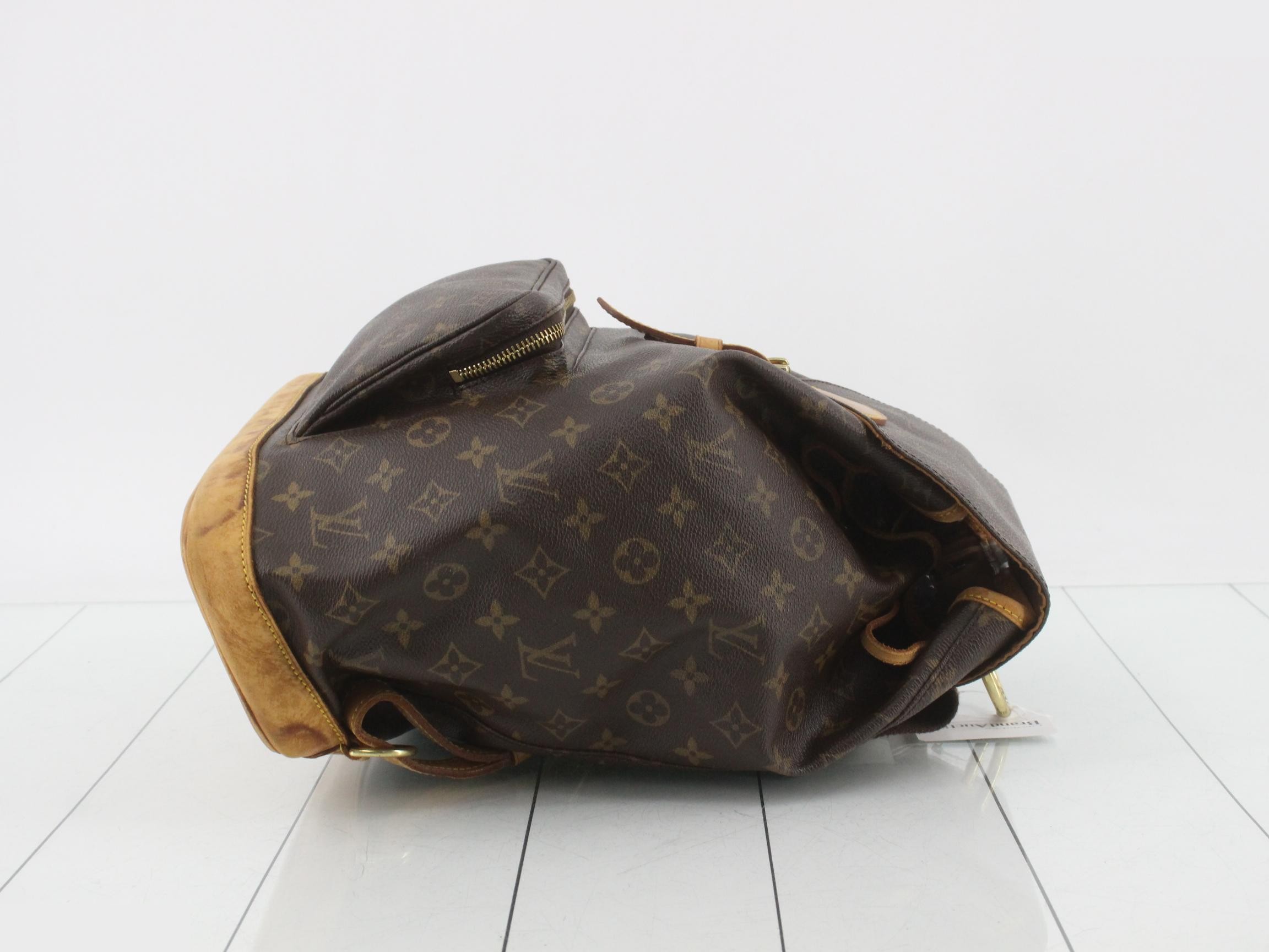 Monogram Montsouris GM Backpack — view 3