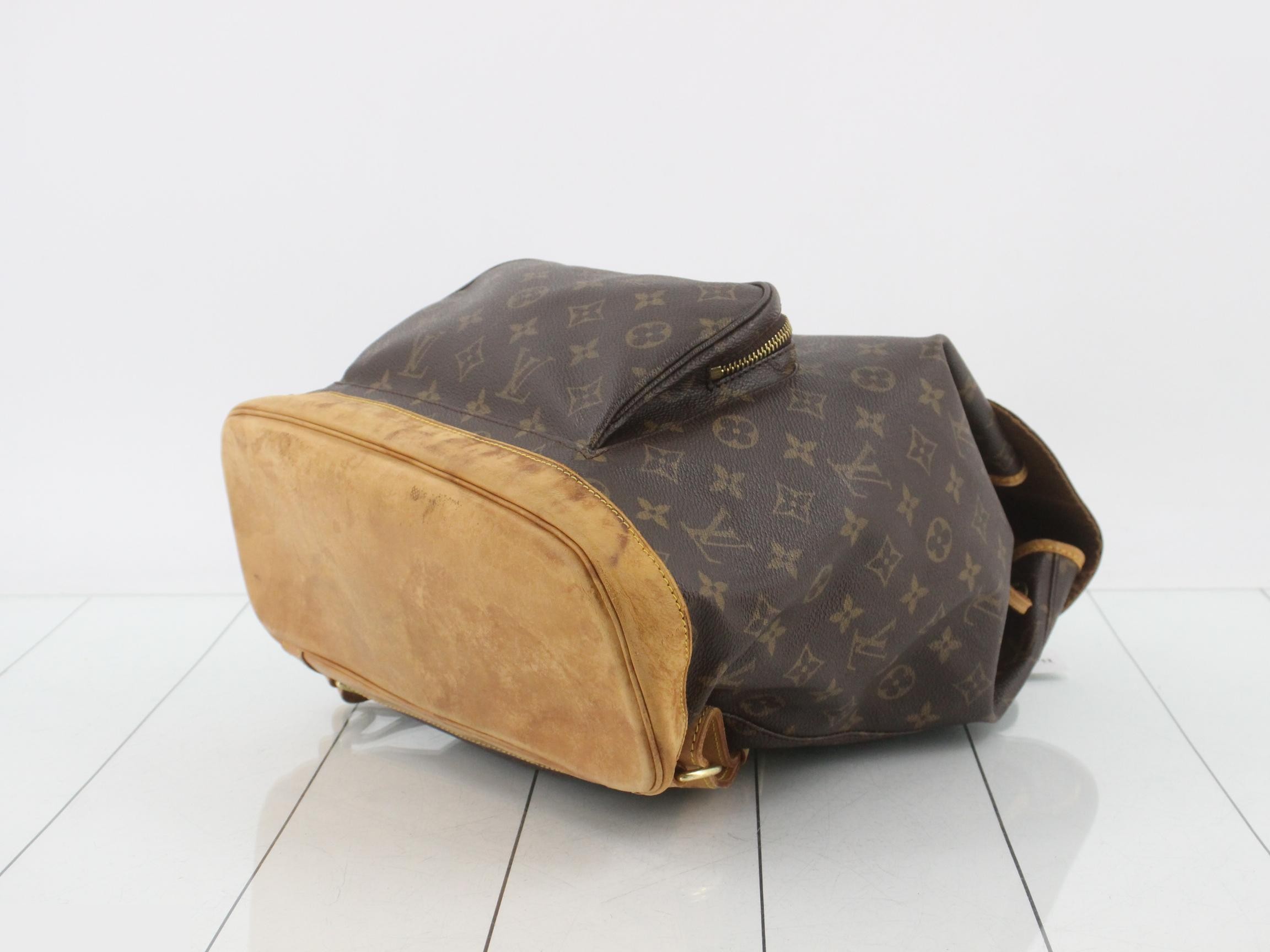 Monogram Montsouris GM Backpack — view 6