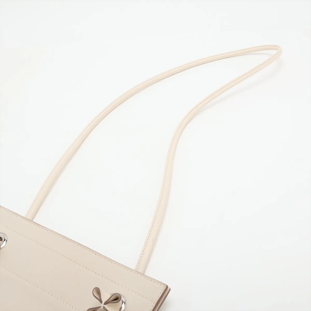 Aline Mini, Veau Swift, Craie x Nata, Silver Hardware, Z: 2021 — view 5