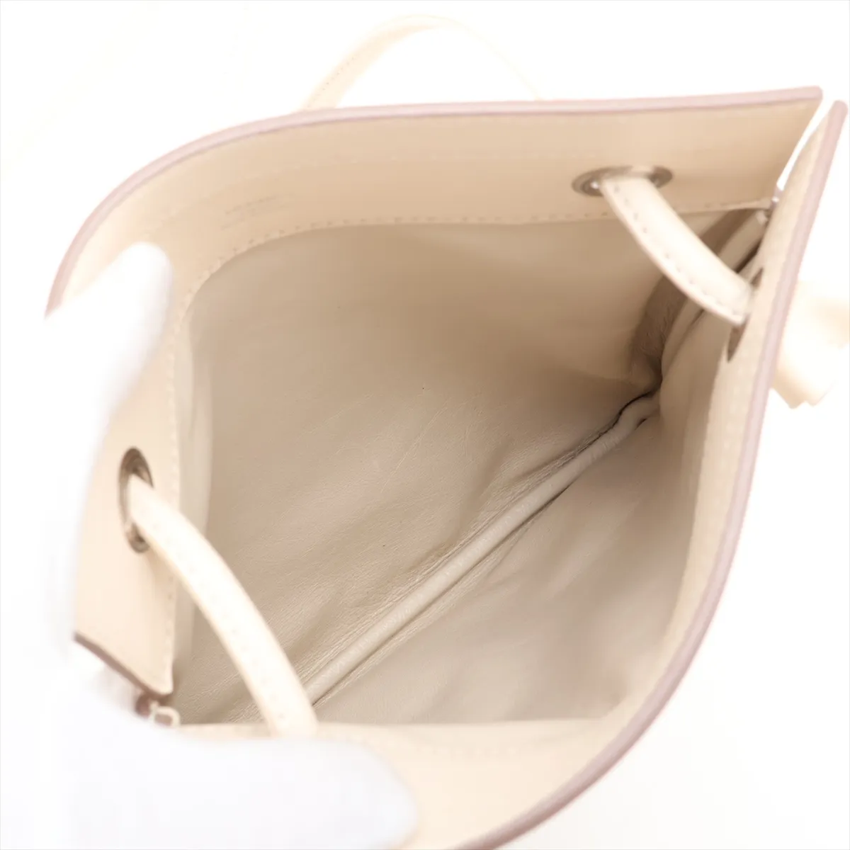 Aline Mini, Veau Swift, Craie x Nata, Silver Hardware, Z: 2021 — view 6