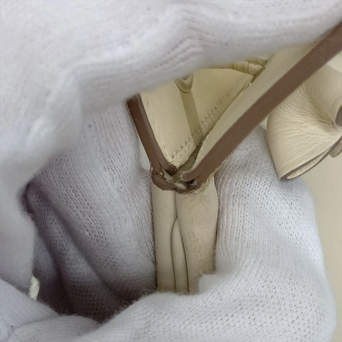 Aline Mini, Veau Swift, Craie x Nata, Silver Hardware, Z: 2021 — view 10