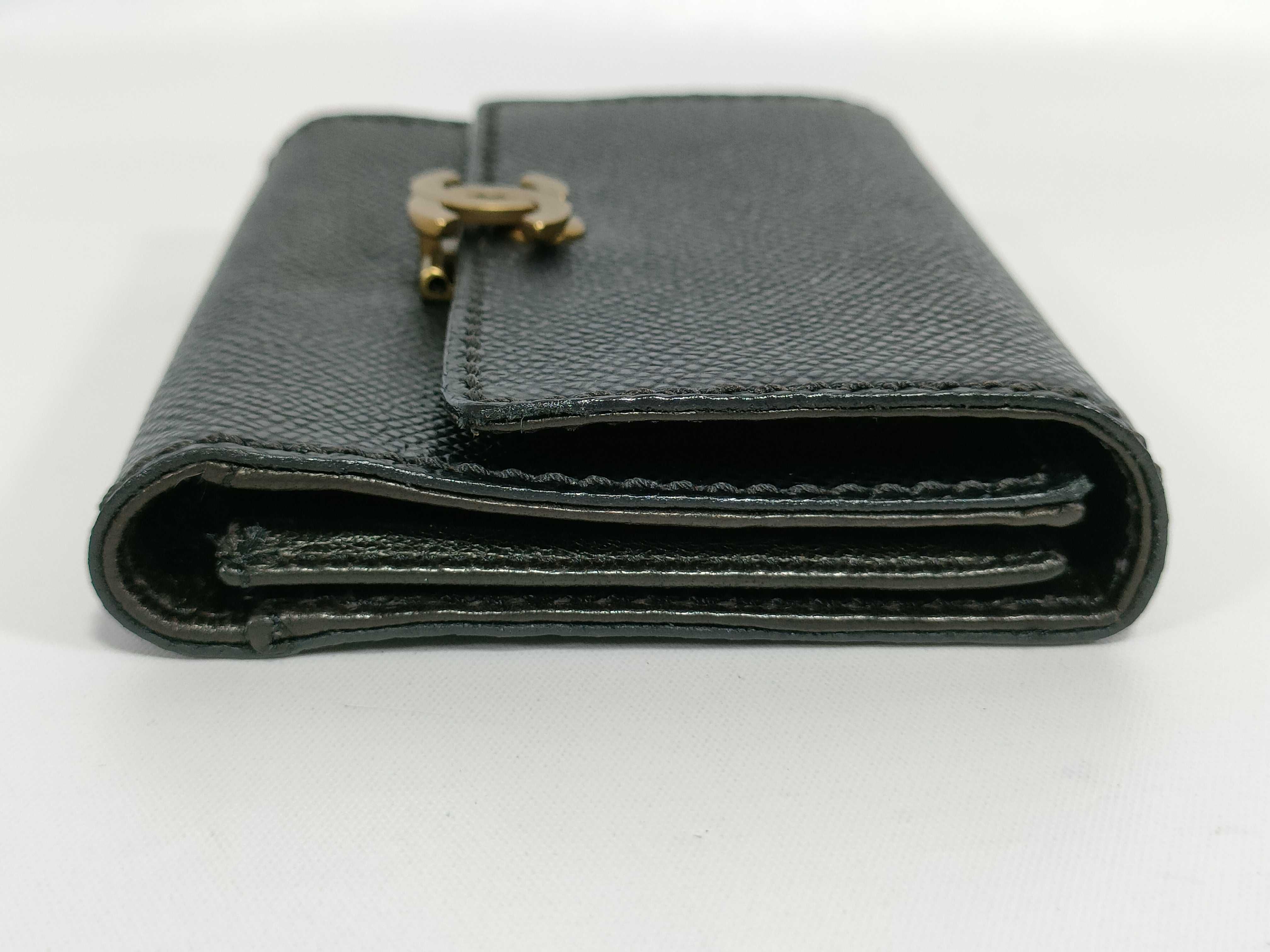 Coco Mark Tri-fold Card Case (Card Case, Pass Case, Business Card Holder) — view 3