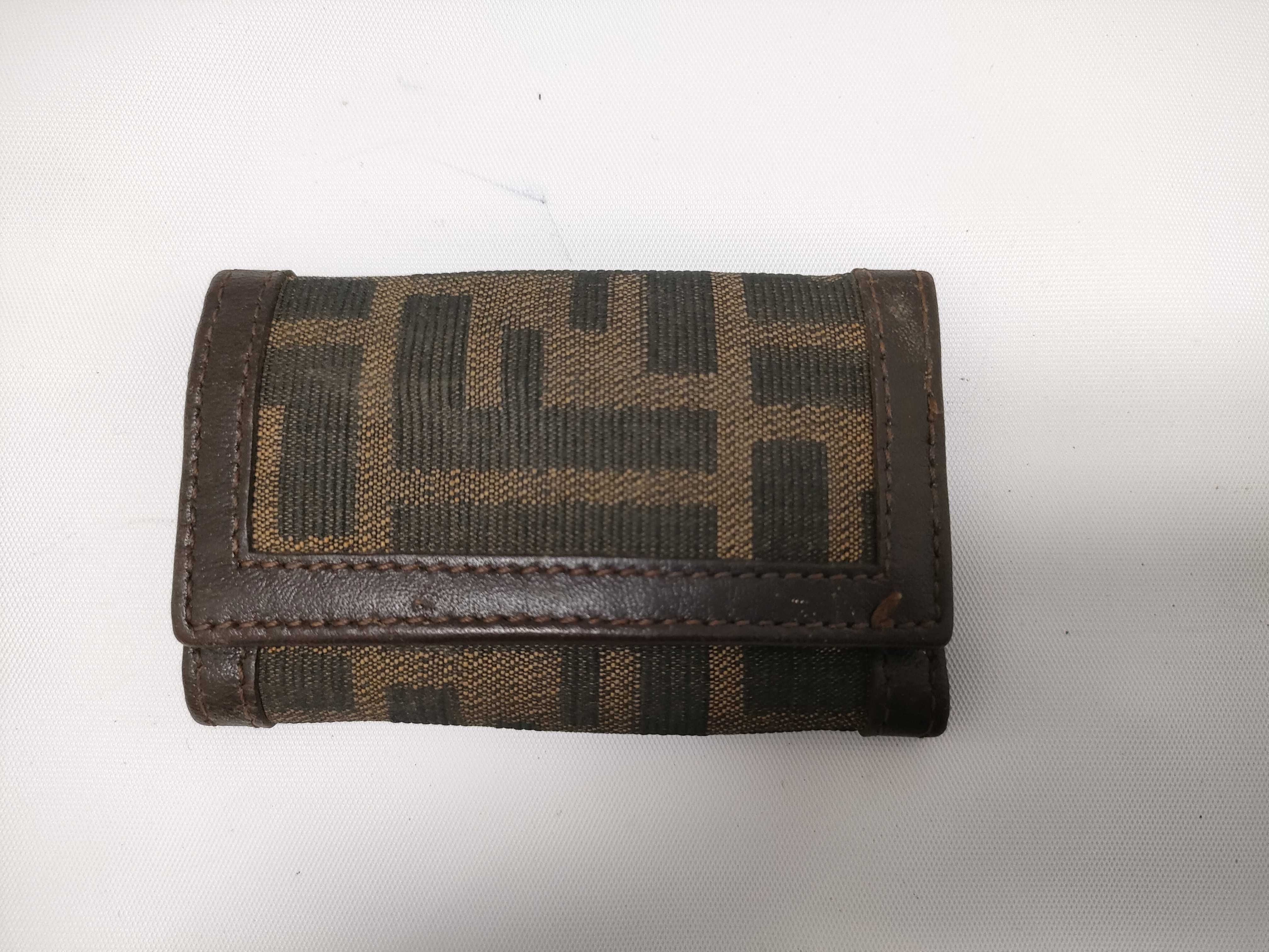 Zucca pattern Fendi key case