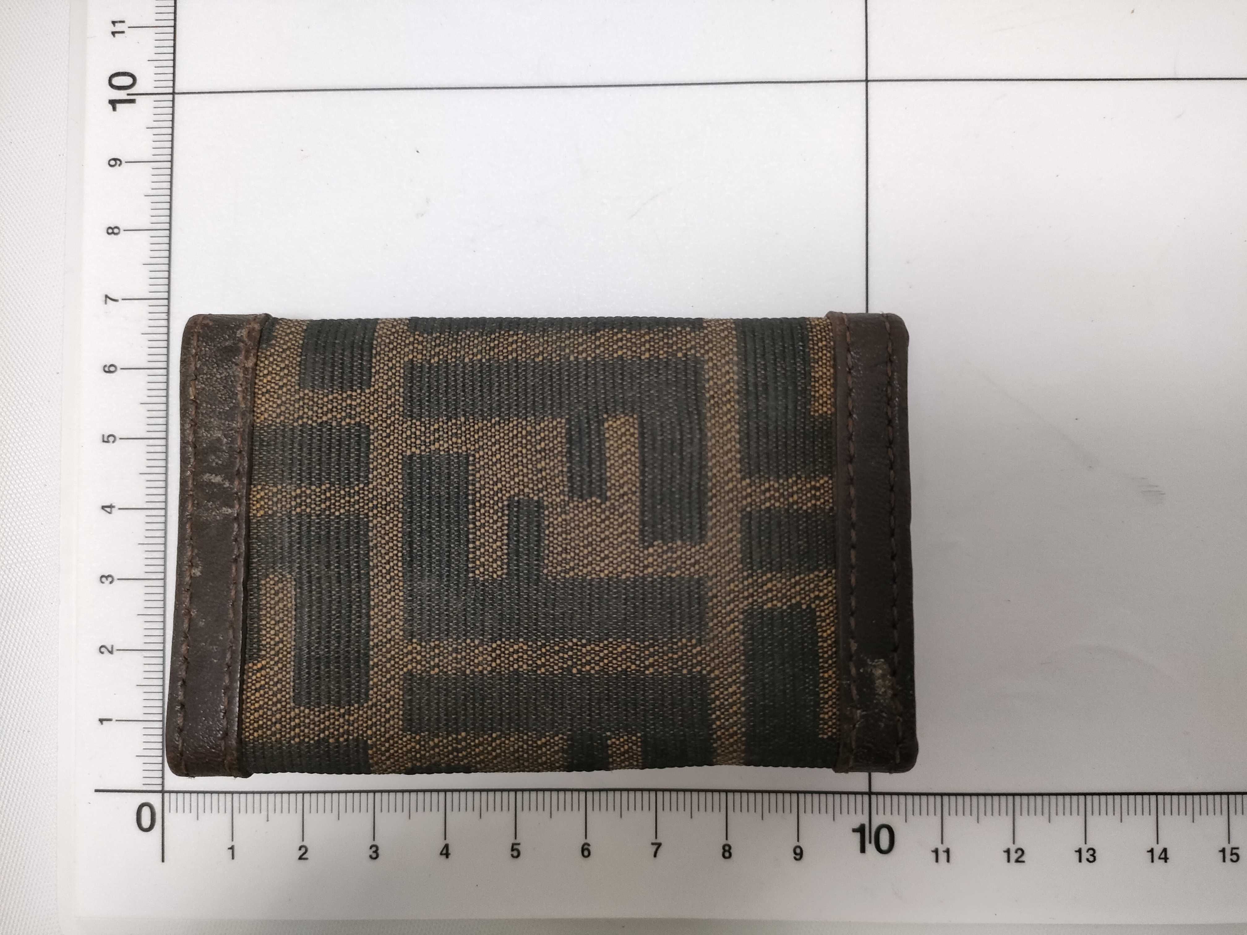 Zucca pattern Fendi key case — view 2