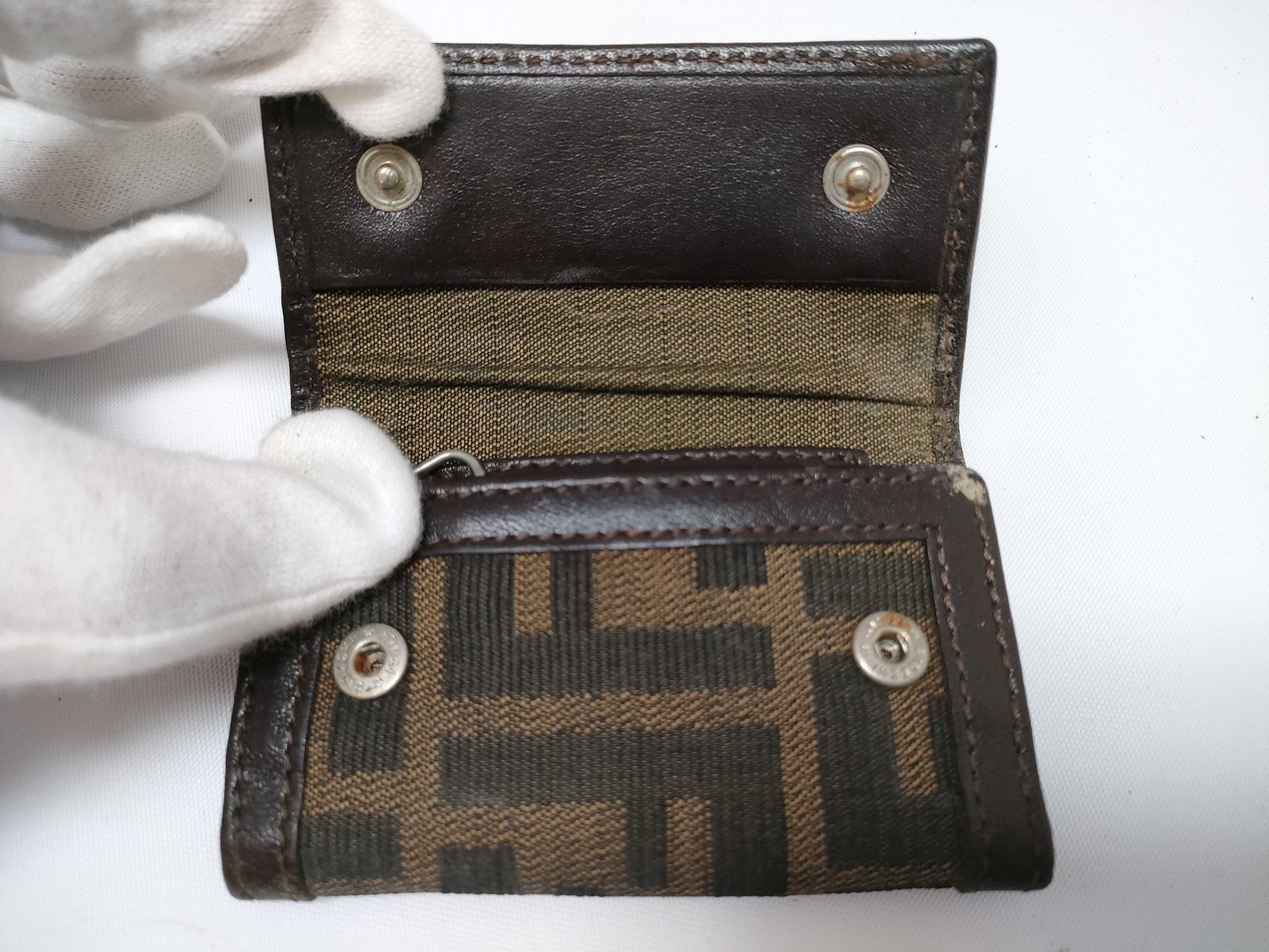 Zucca pattern Fendi key case — view 11