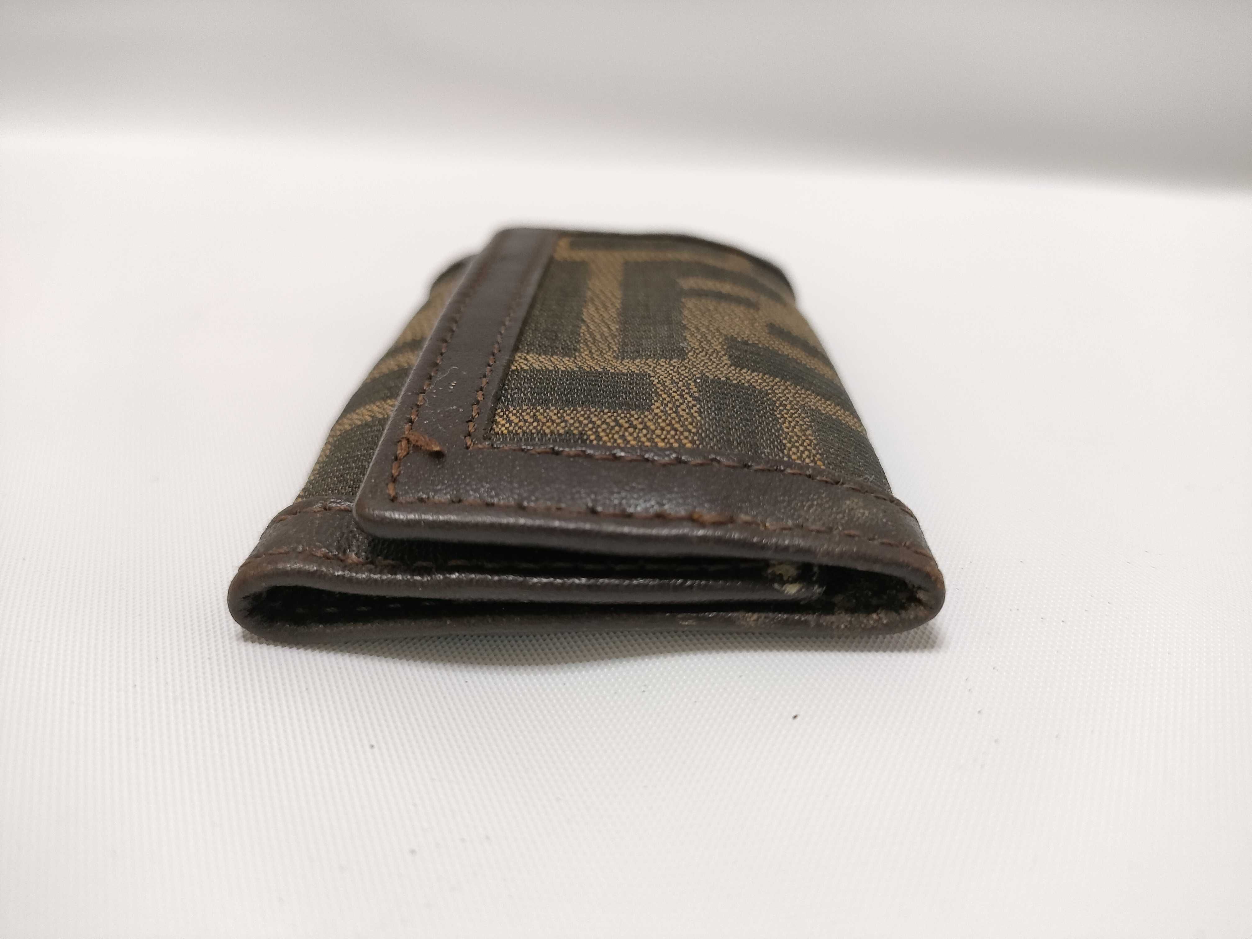 Zucca pattern Fendi key case — view 5