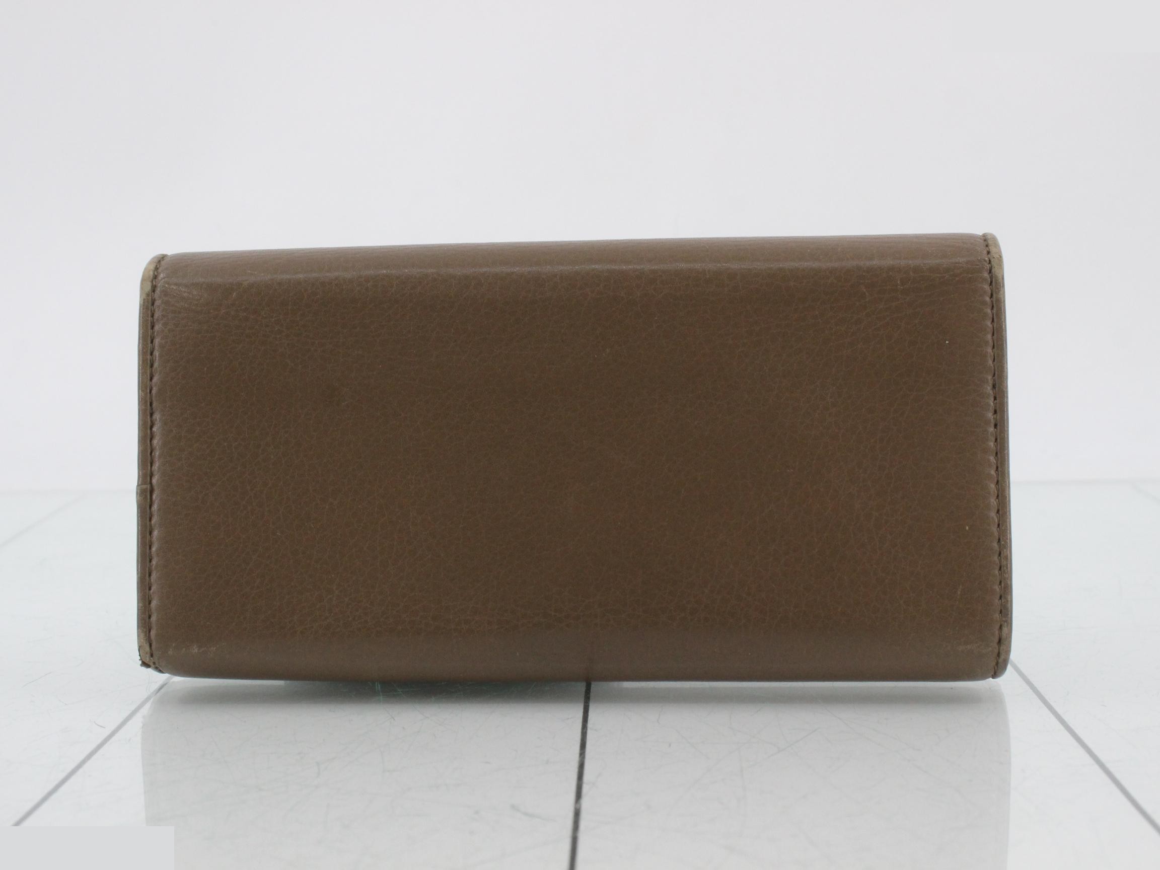 Long wallet, leather, brown — view 2