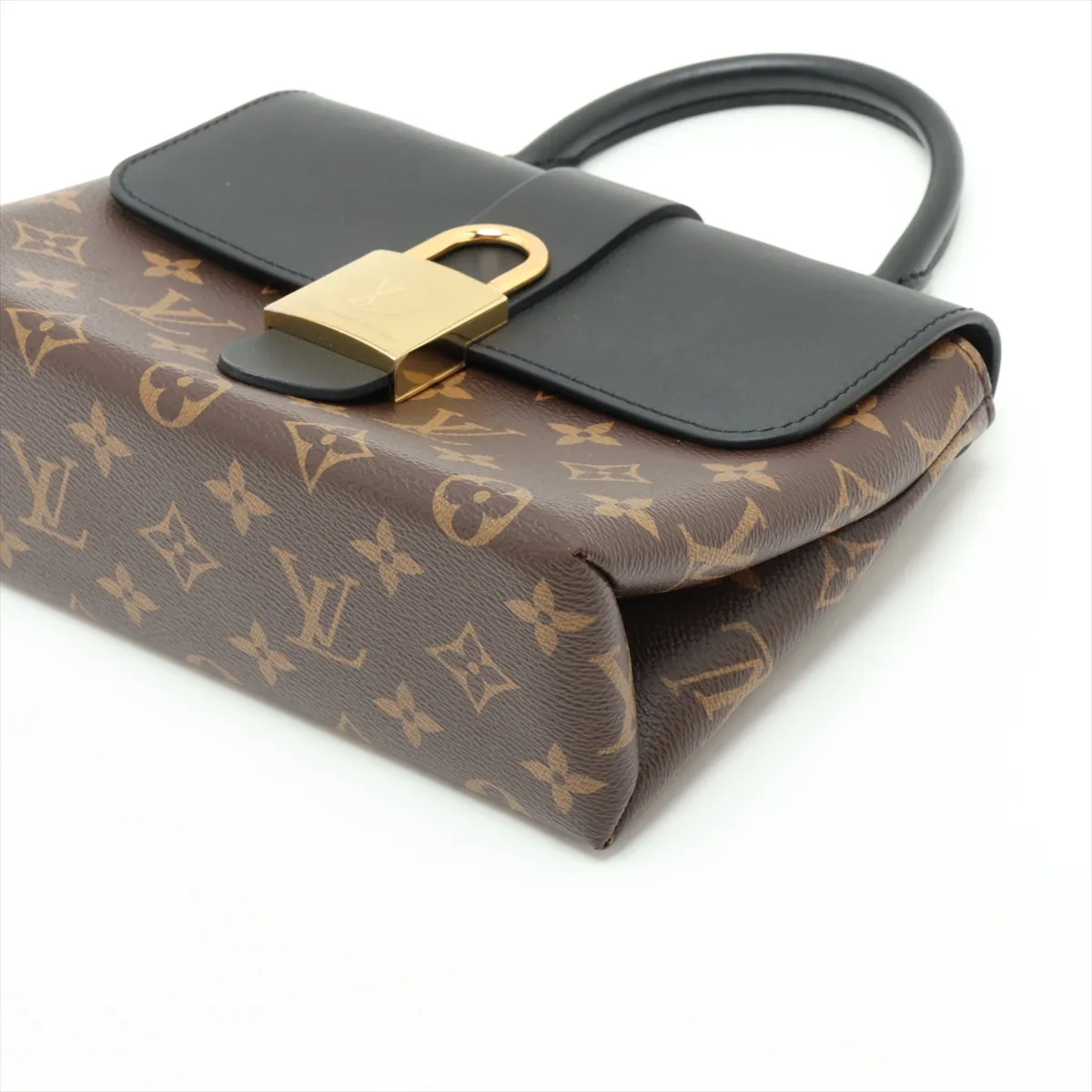 Monogram x Leather Rocky BB M44141 Brown x Black (RFID detected) — view 3