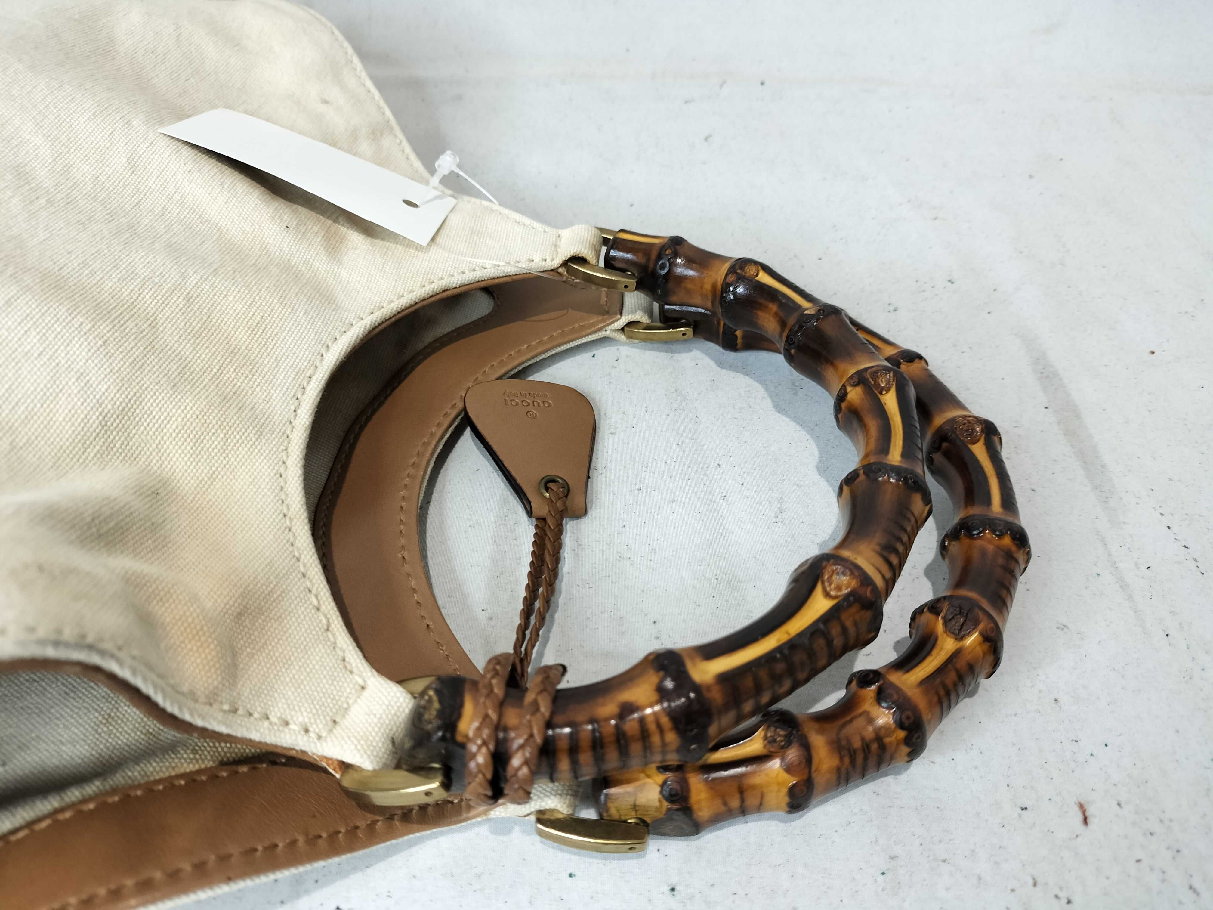 Bamboo Canvas Handbag 109129 — view 4
