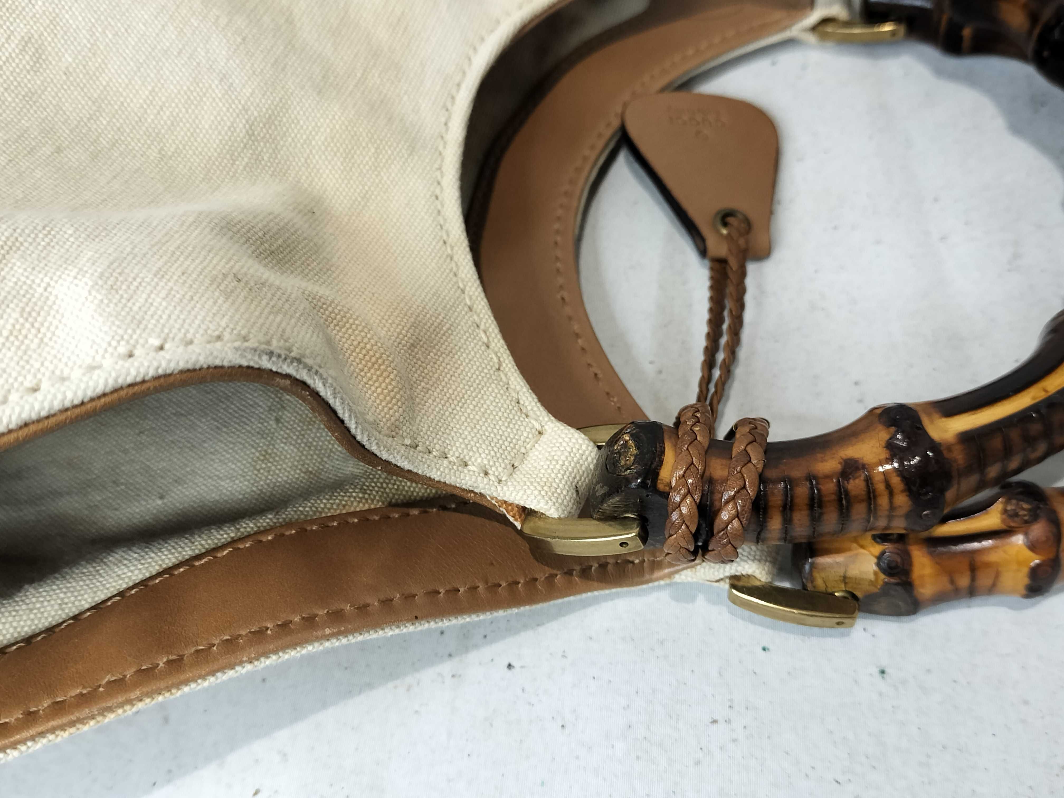 Bamboo Canvas Handbag 109129 — view 6